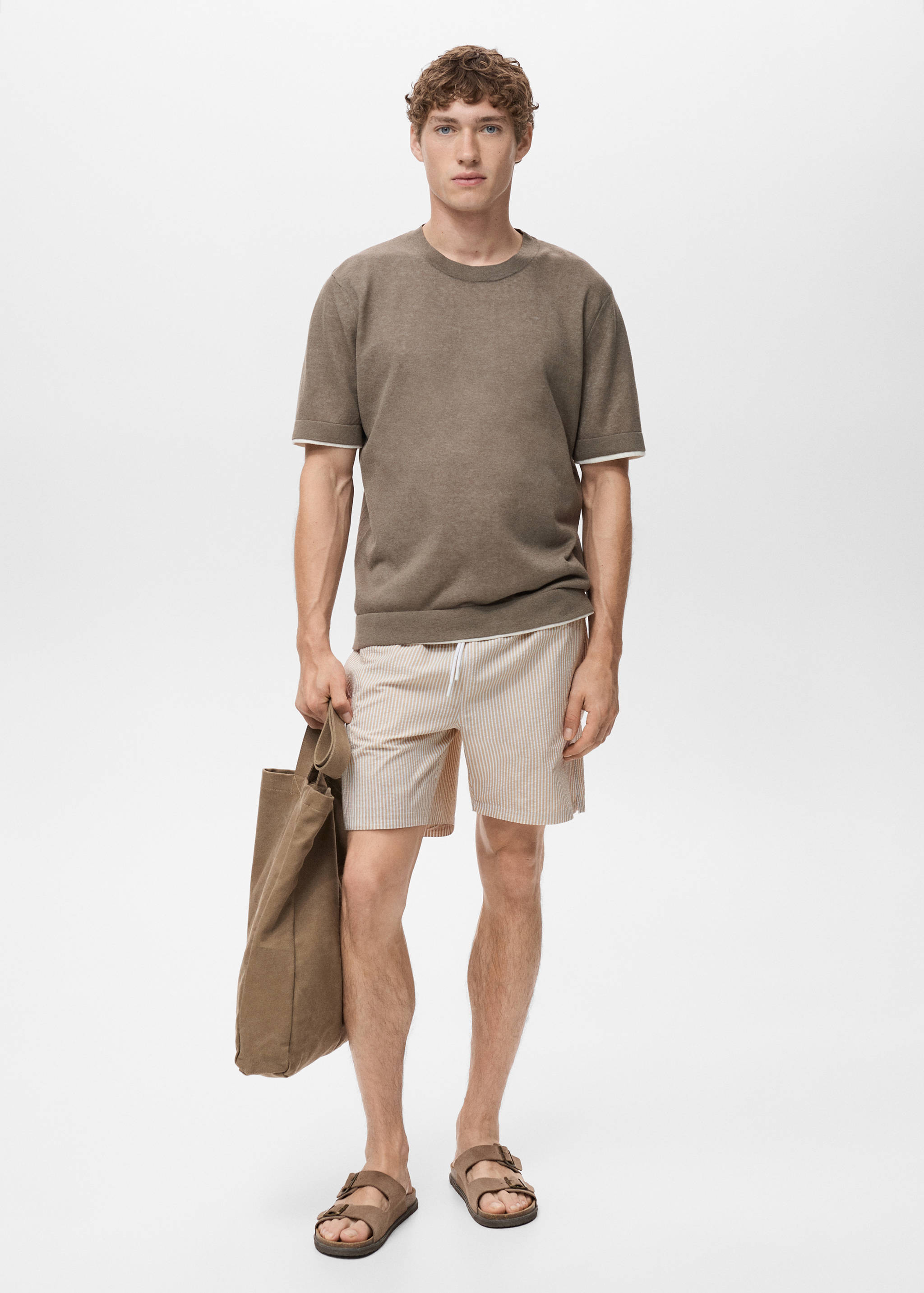 Seersucker swimming trunks - General plane