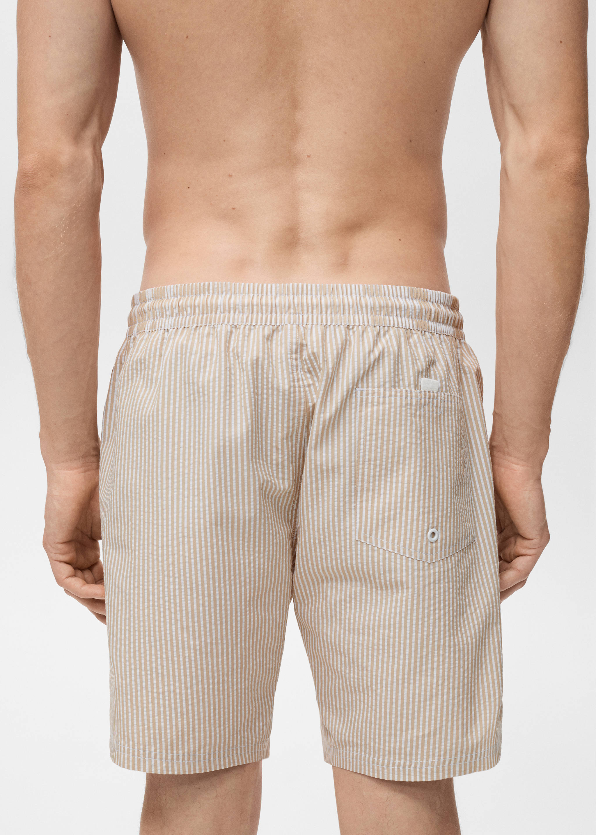 Seersucker swimming trunks - Details of the article 6