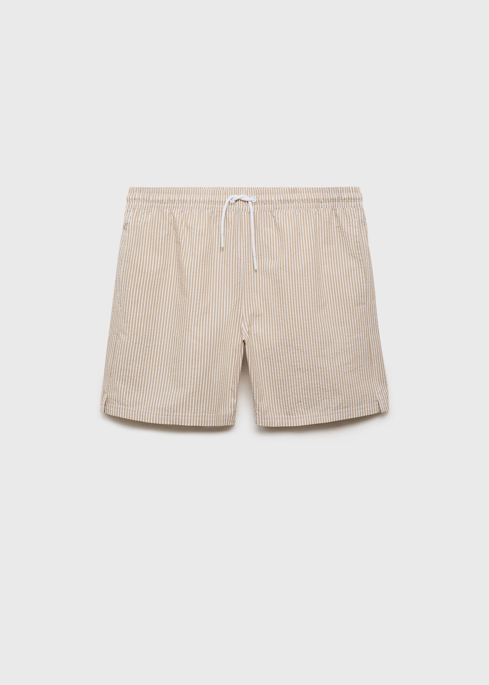 Seersucker swimming trunks - Article without model
