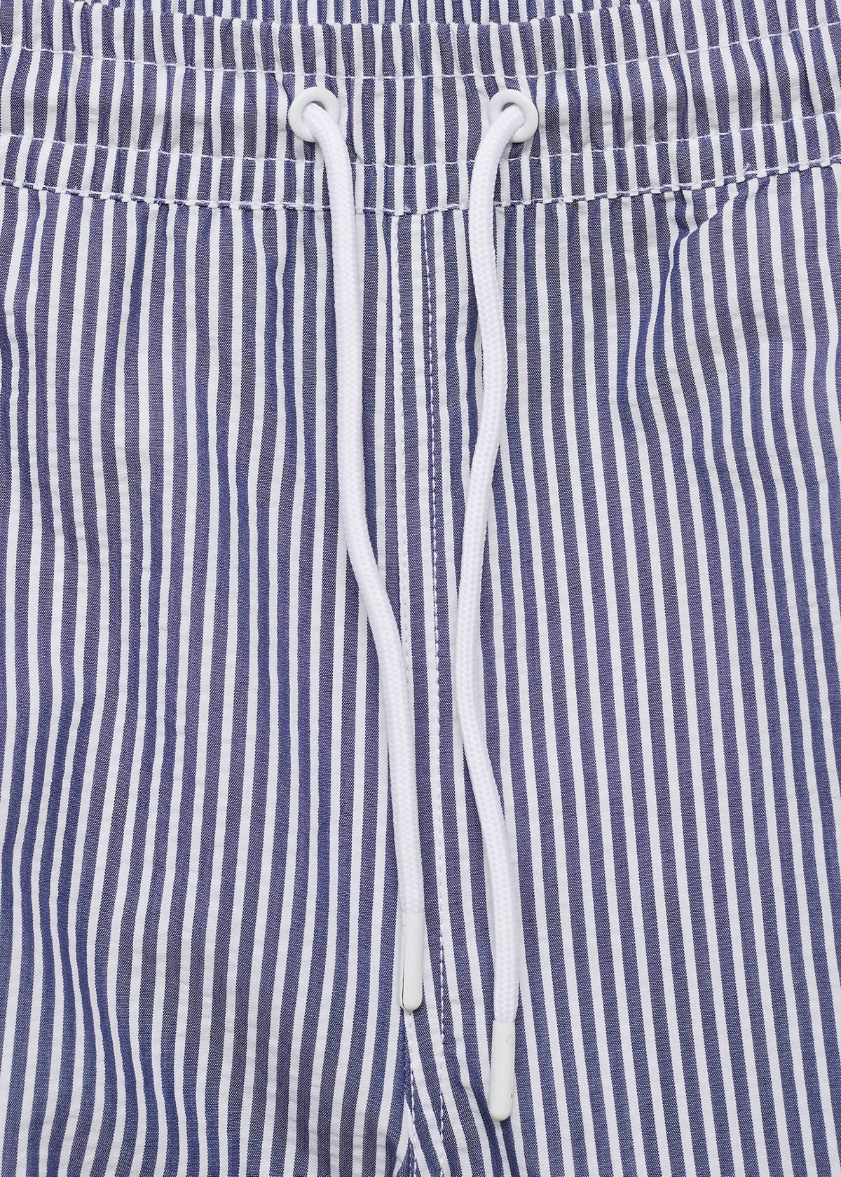 Seersucker swimming trunks — Dark Navy