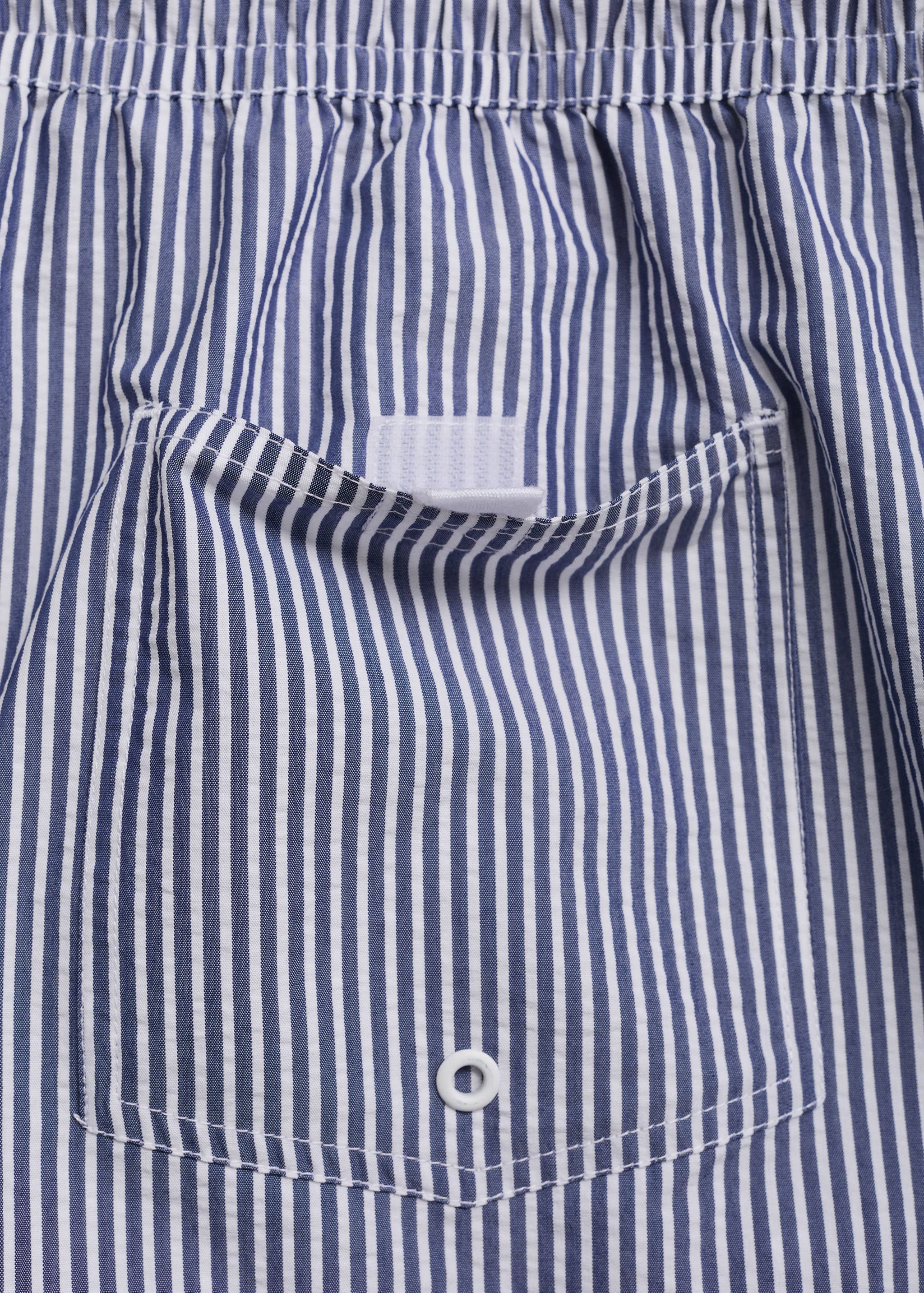 Seersucker swimming trunks - Details of the article 0