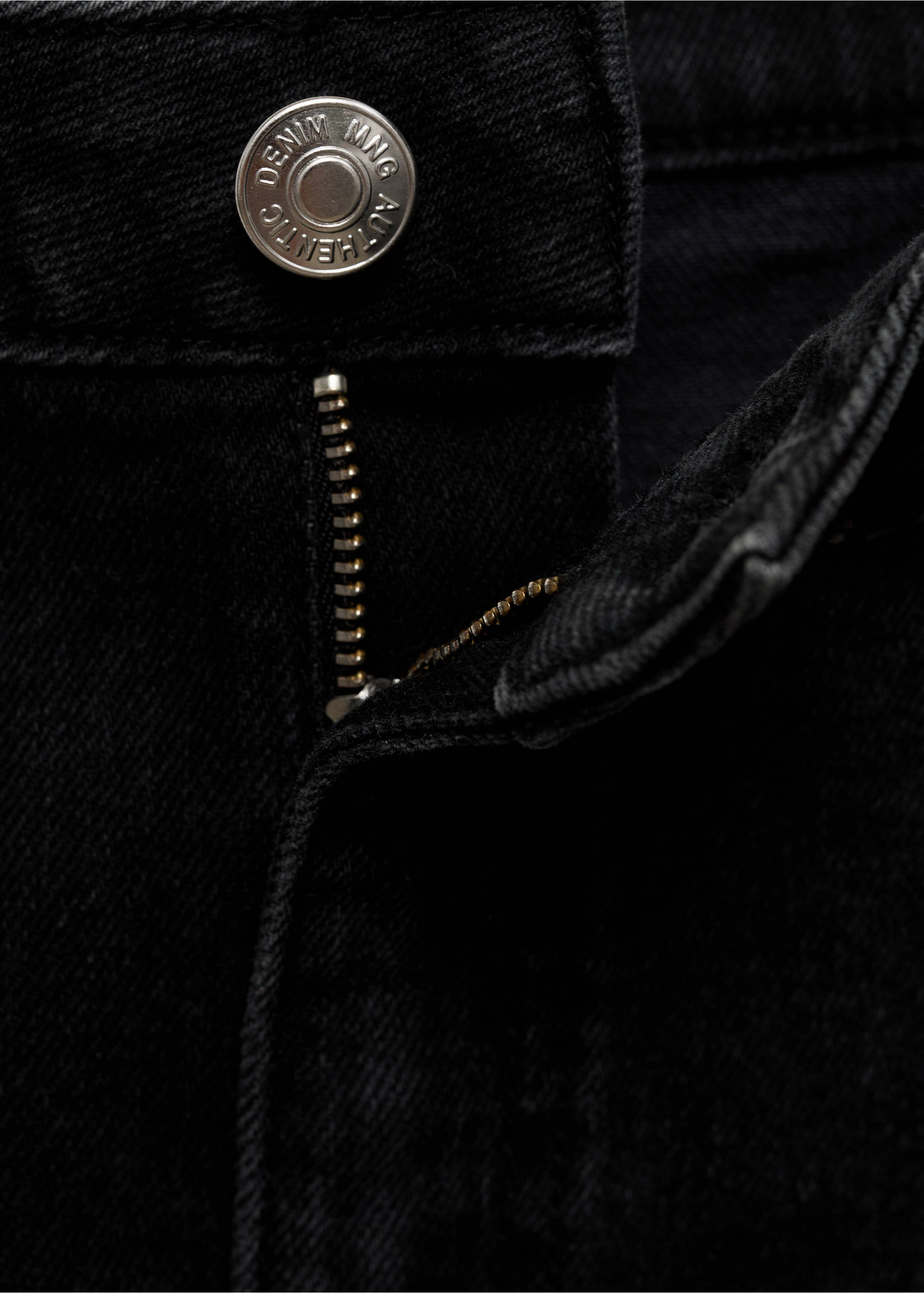 Minifalda tachuelas - Detalle del artículo 8, Denim negro. Ref: 17041514-00.