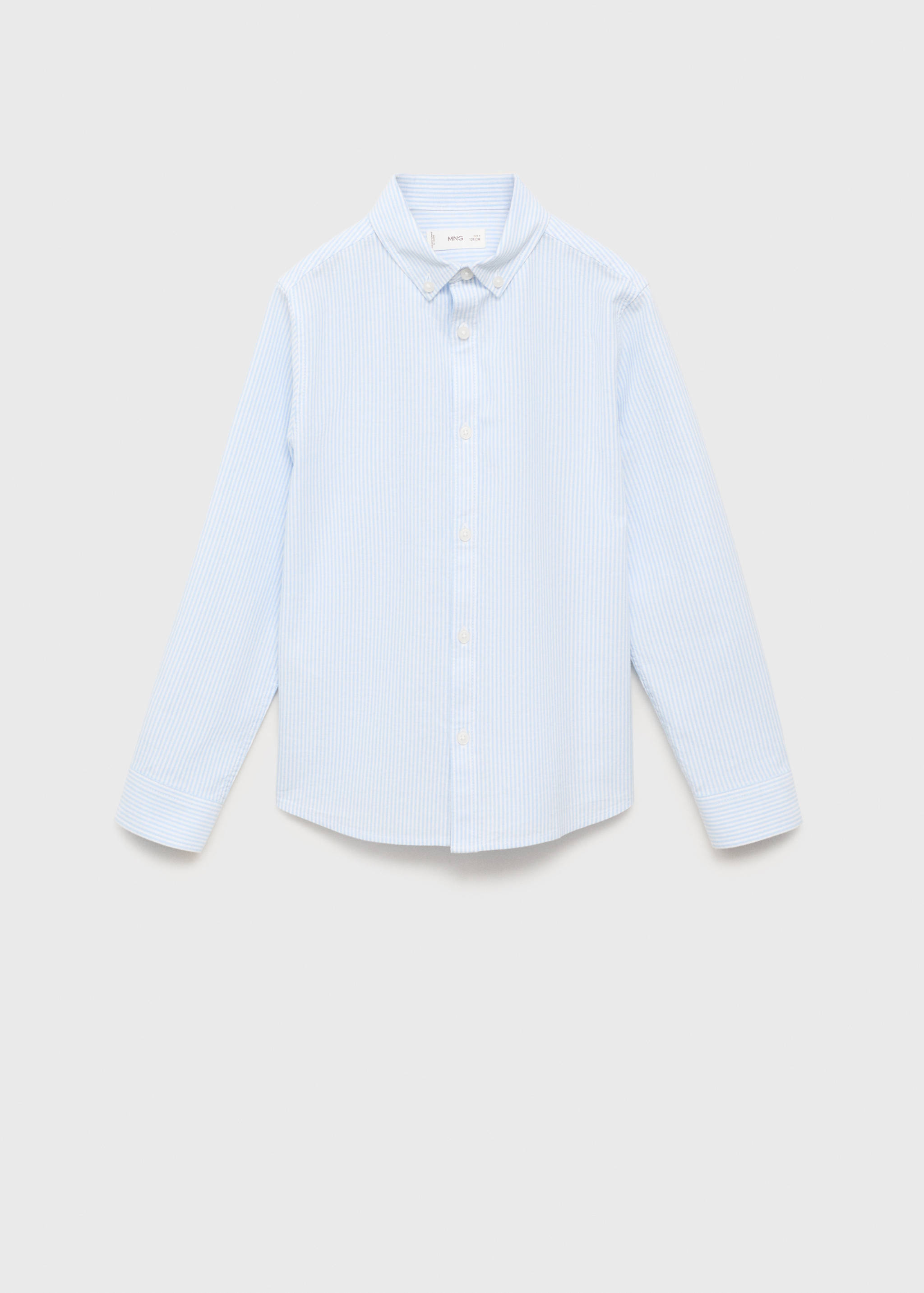 Camisa Oxford ratlles - Article sense model