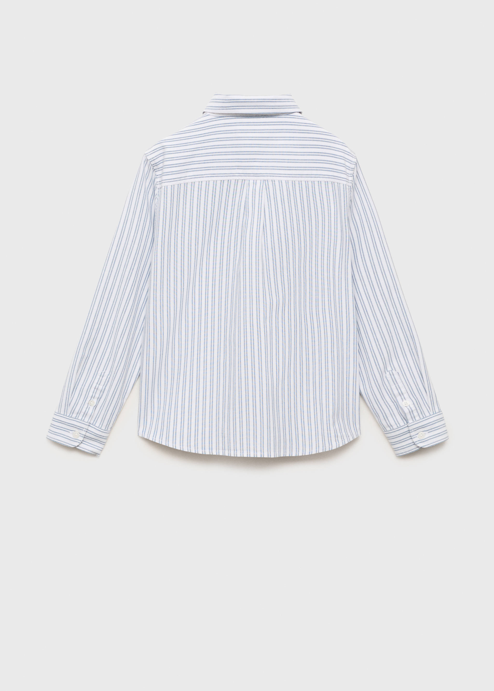 Striped Oxford shirt - Reverse of the article