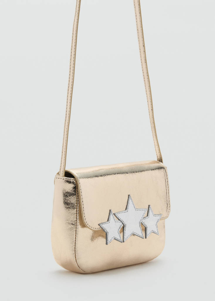 Star metallic bag — Gold