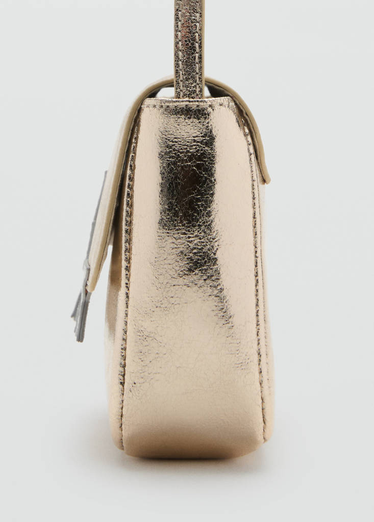Star metallic bag — Gold