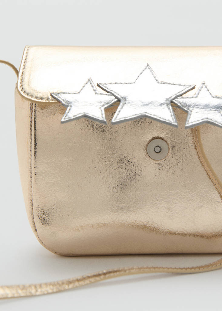 Star metallic bag — Gold