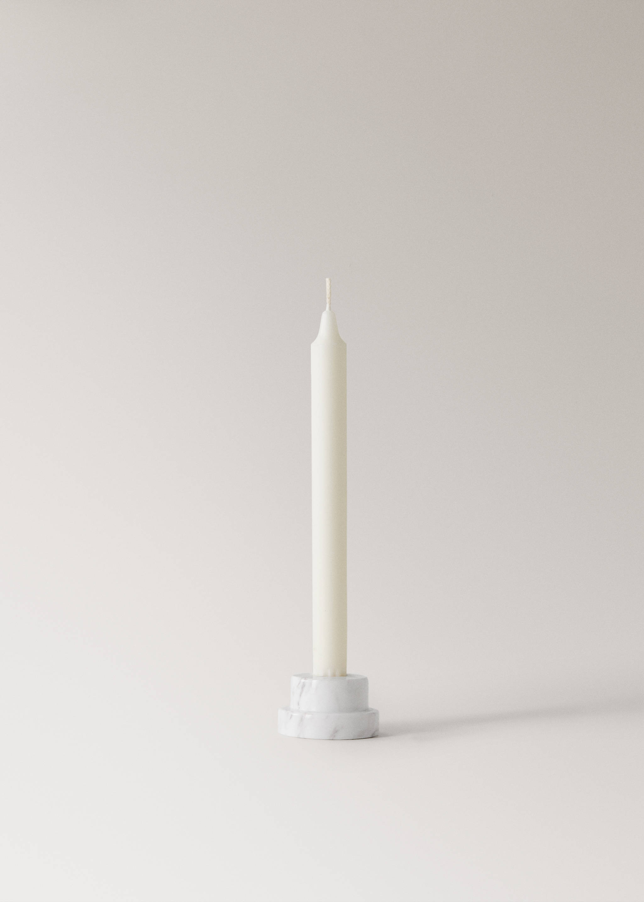 Bougeoir réversible en marbre bas - Détail de l'article 2