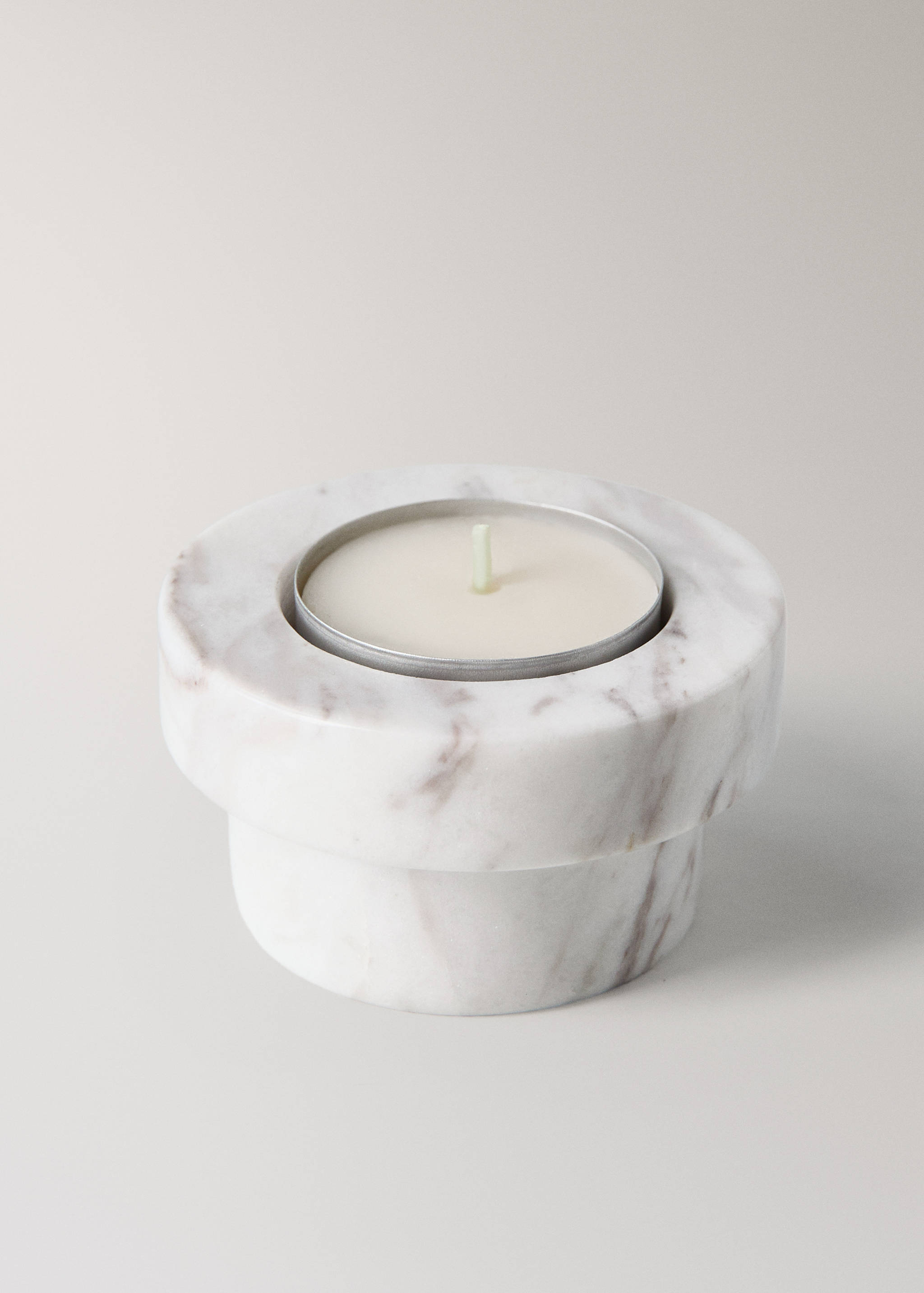Bougeoir réversible en marbre bas - Détail de l'article 4