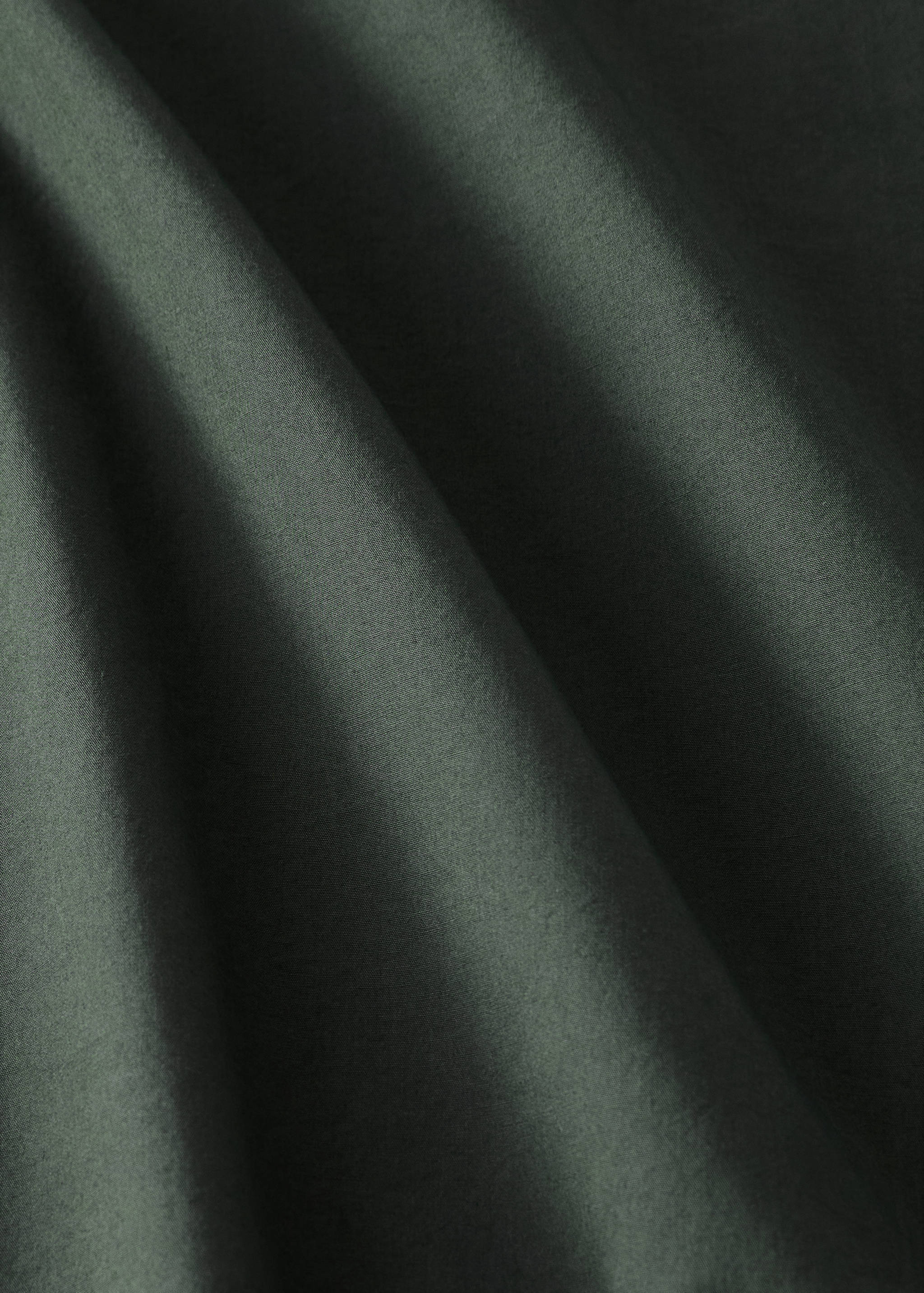 Cotton poplin double-stitched top sheet for 90 cm bed - Details of the article 3