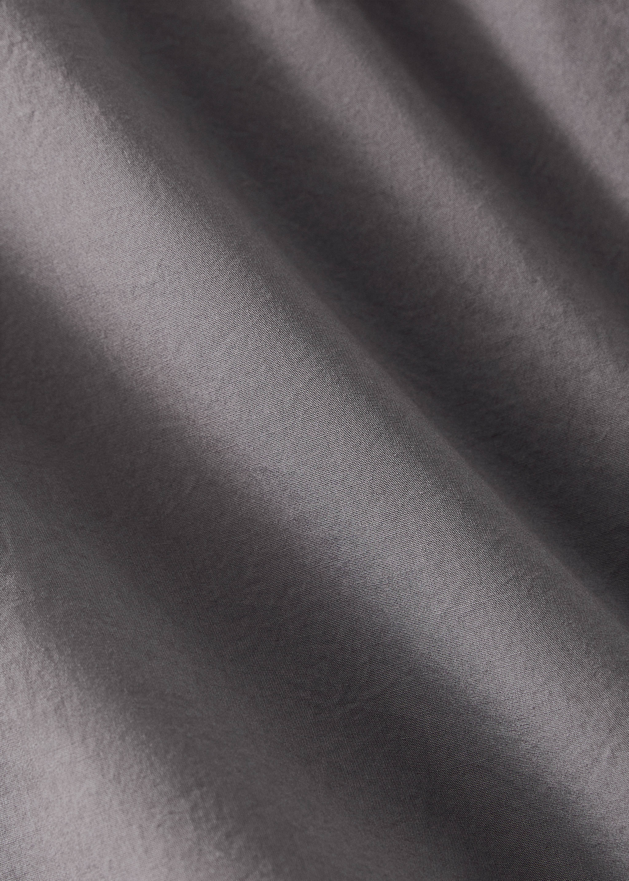 Cotton poplin double-stitched top sheet for 90 cm bed - Details of the article 3