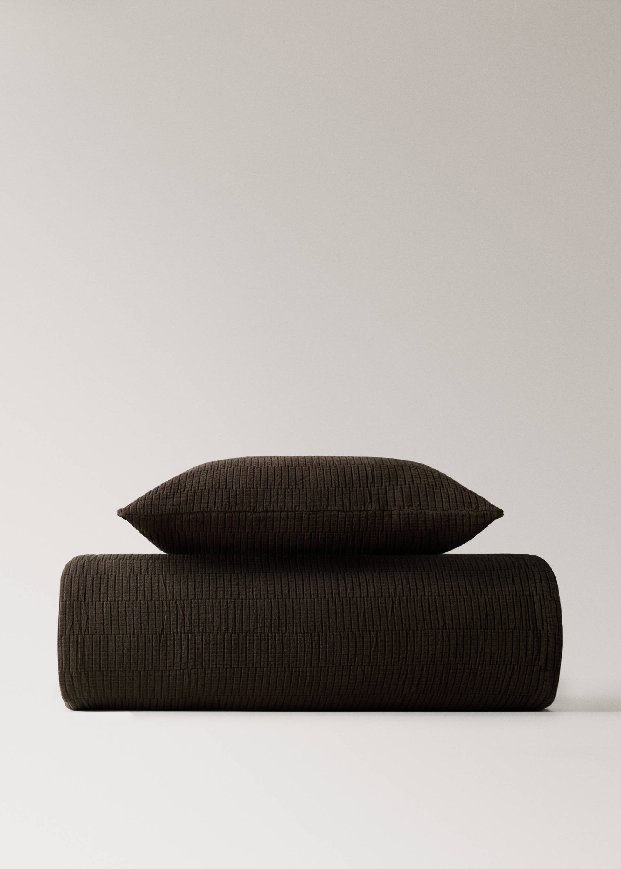 Couvre-lit garment-dyed ourlet Lit 180/200 cm - Détail de l'article 3