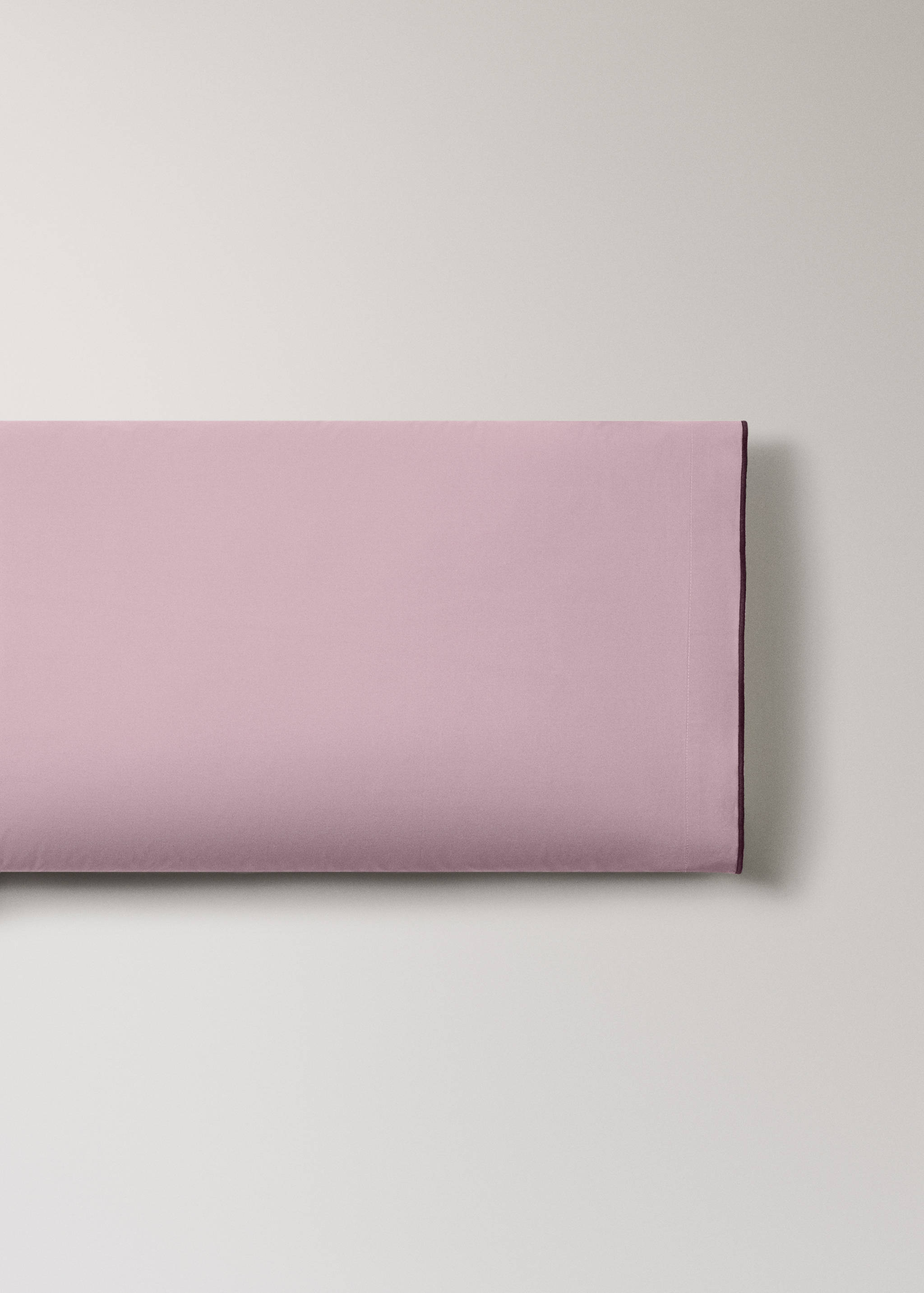 Funda almohada algodón percal overlock 45x110 cm - Artículo sin modelo