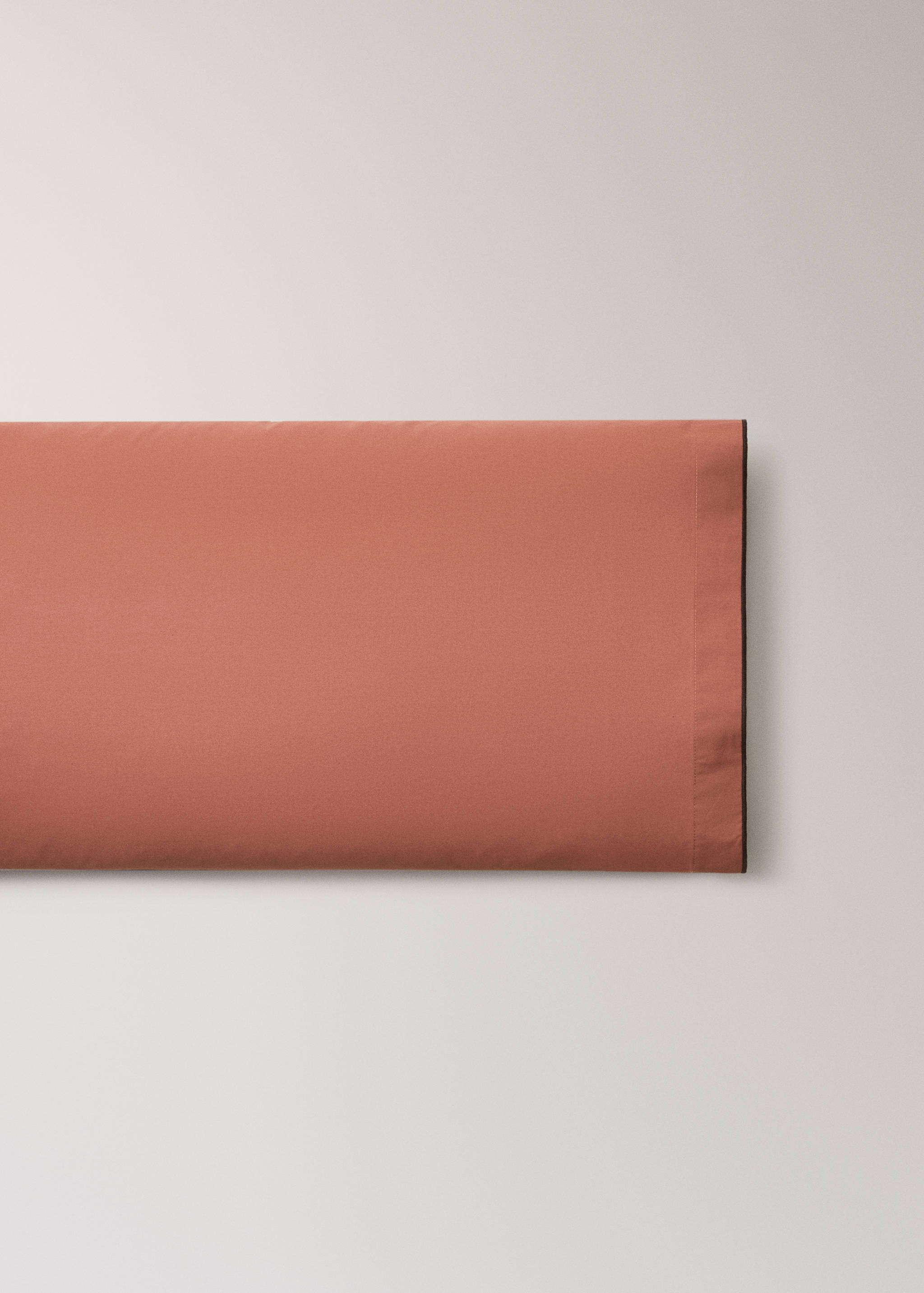 Funda almohada algodón percal overlock 45x110 cm - Artículo sin modelo