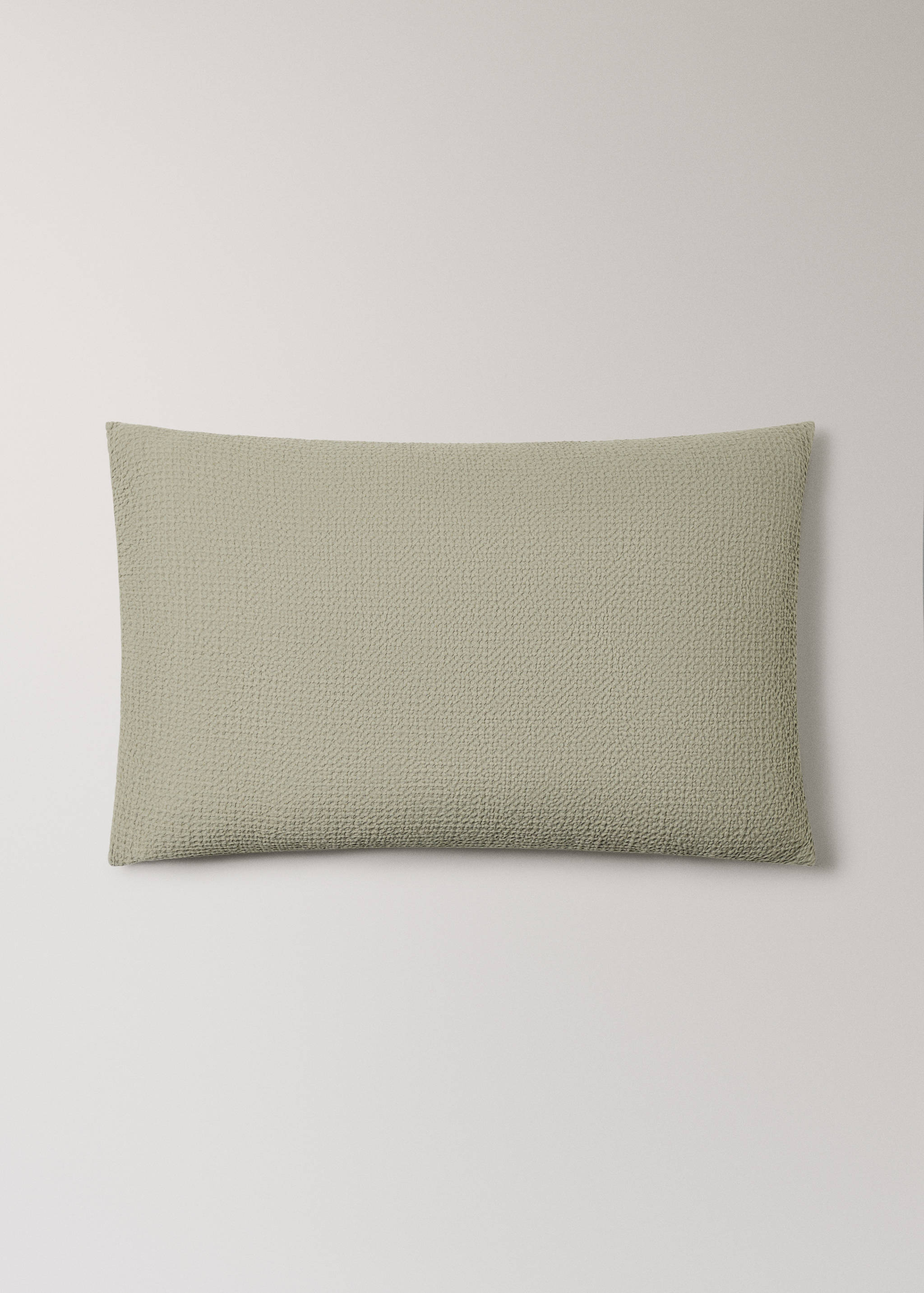 Δύο μαξιλαροθήκες από βαμβάκι μερσεριζέ waffle 50x75 εκ - Προϊόν χωρίς μοντέλο