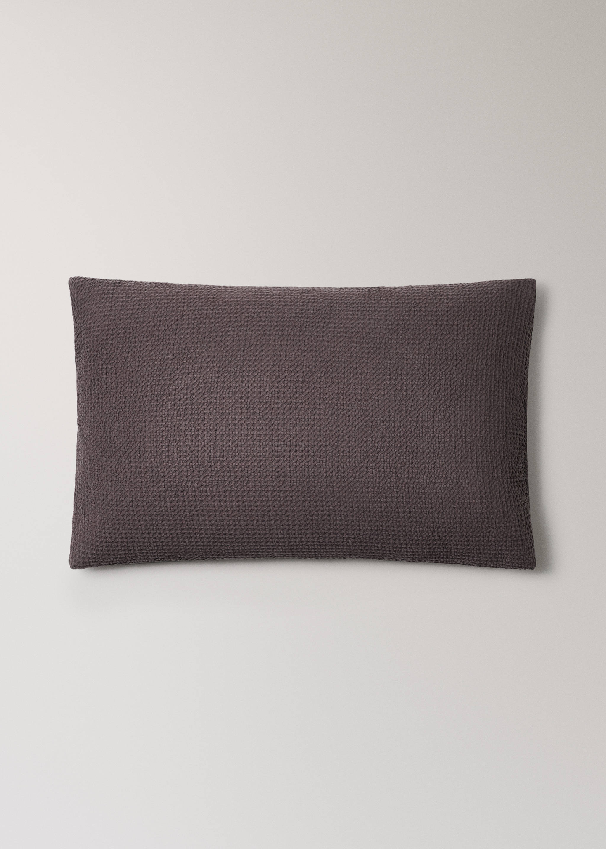 Δύο μαξιλαροθήκες από βαμβάκι μερσεριζέ waffle 50x75 εκ - Προϊόν χωρίς μοντέλο