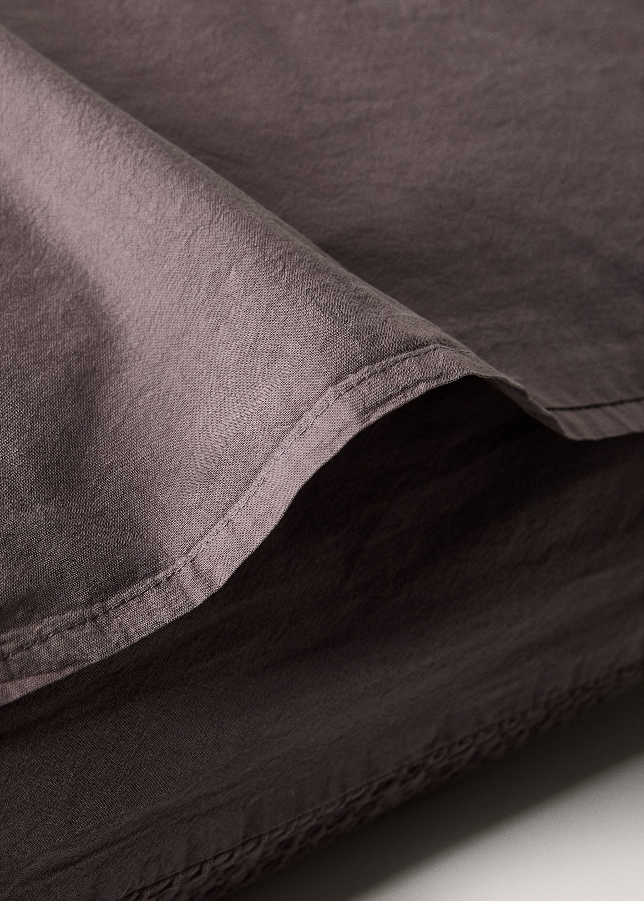 Dos fundas almohada algodón percal waffle 60x60 cm - Detalle del artículo 3