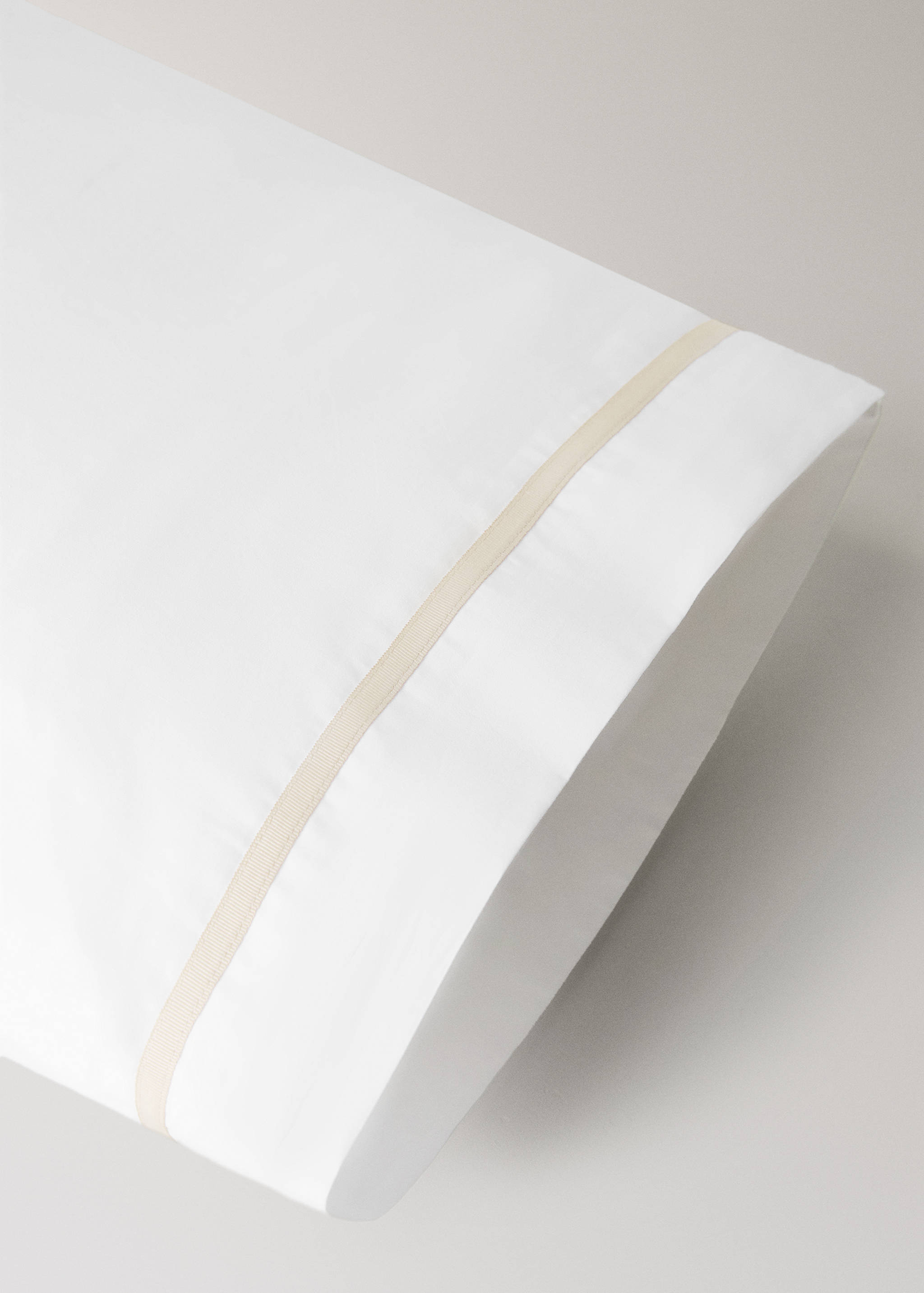 Federa percalle di cotone (200 fili) 45x110 cm - Dettaglio dell'articolo 1