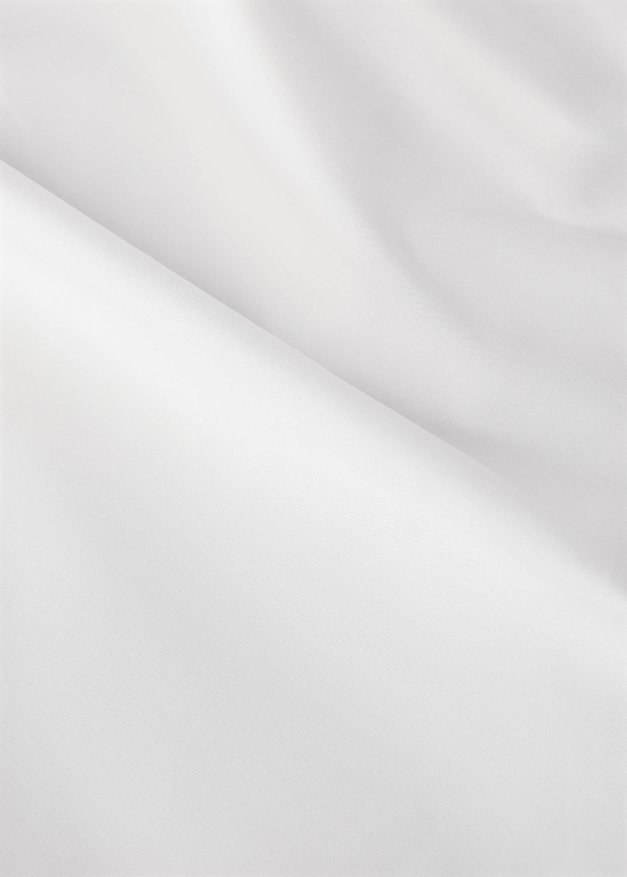 500-thread count percale cotton fitted sheet for 160/180 cm bed - Details of the article 3