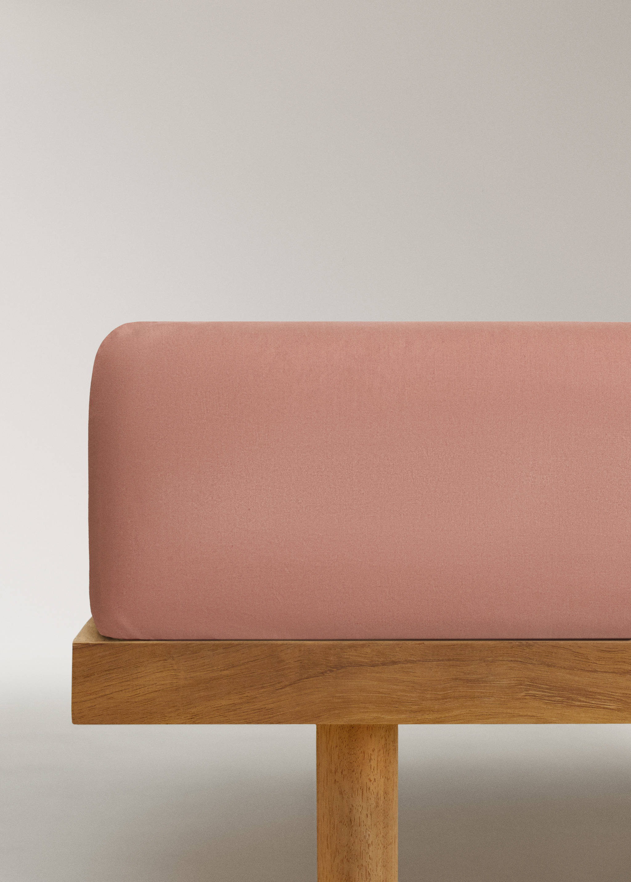 Spannbettlaken aus Baumwoll-Perkal für 90 cm Bett - Artikel ohne Model