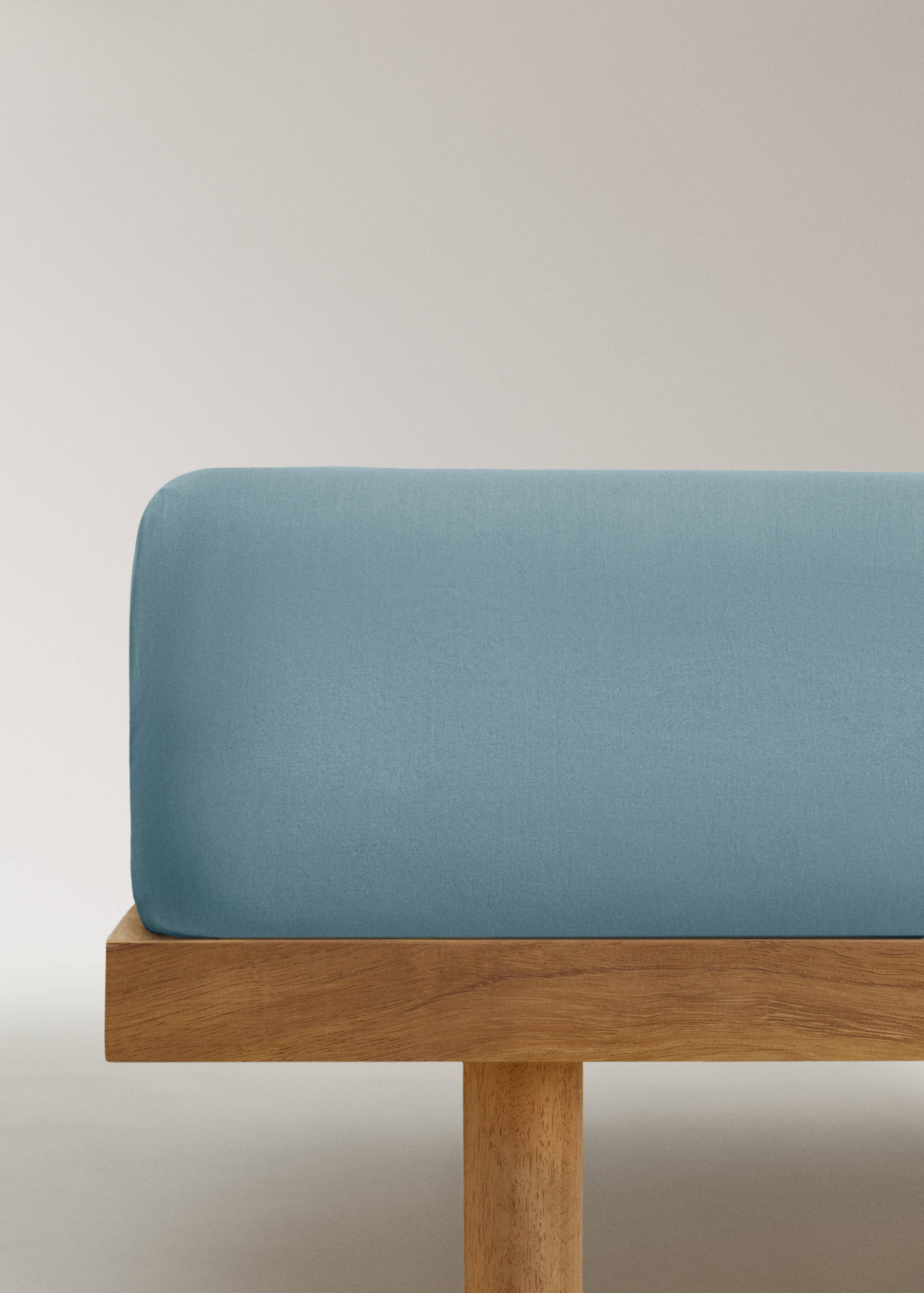 Spannbettlaken aus Baumwoll-Perkal für 90 cm Bett - Artikel ohne Model