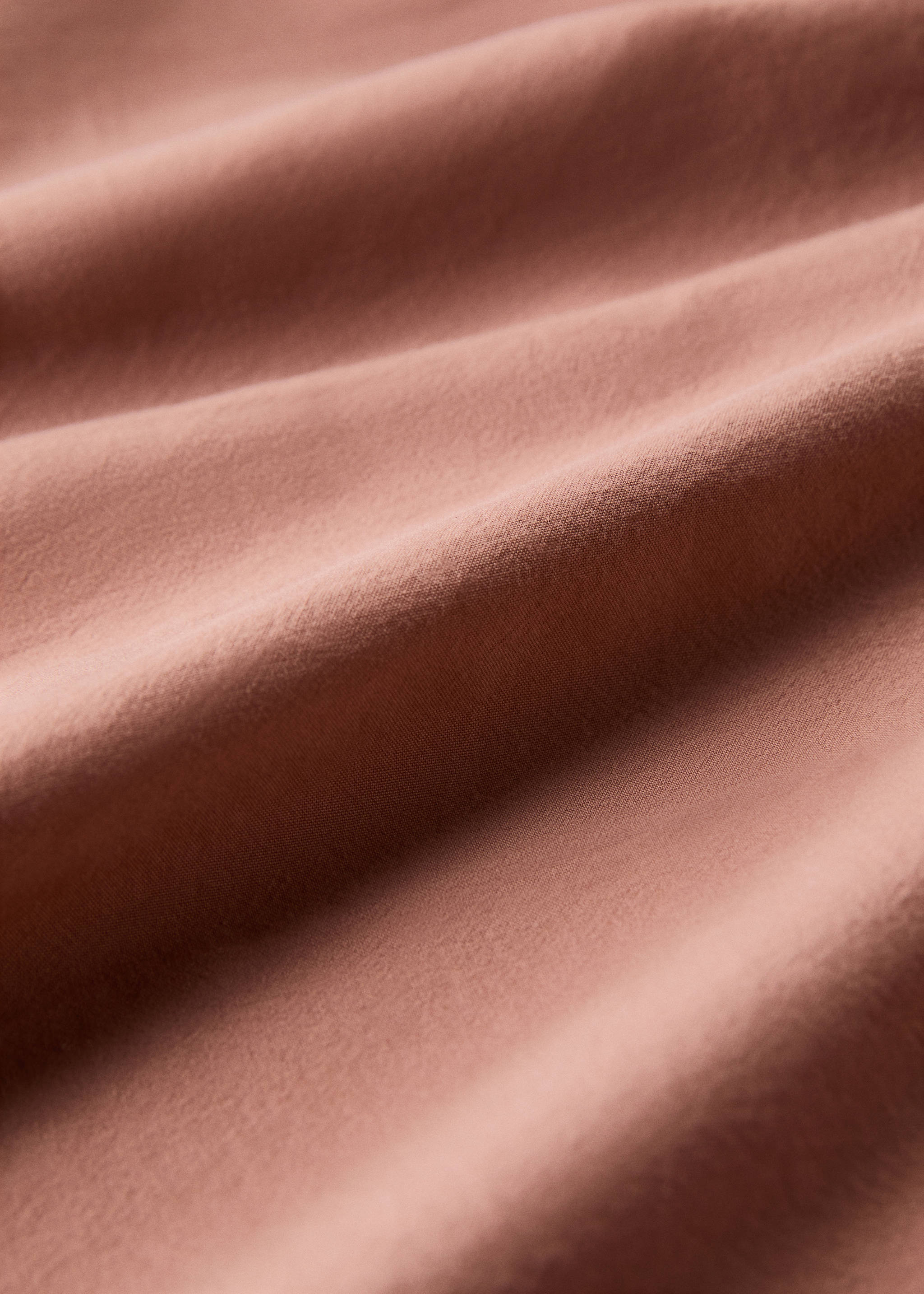 Washed cotton fitted sheet for 180 cm bed - Details of the article 2