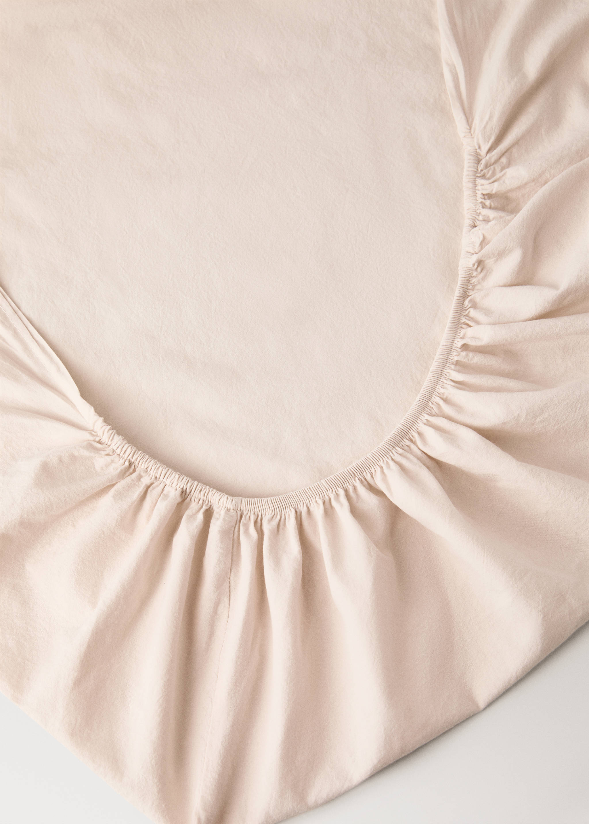 Children's washed cotton fitted sheet for 90 cm bed - Details of the article 1