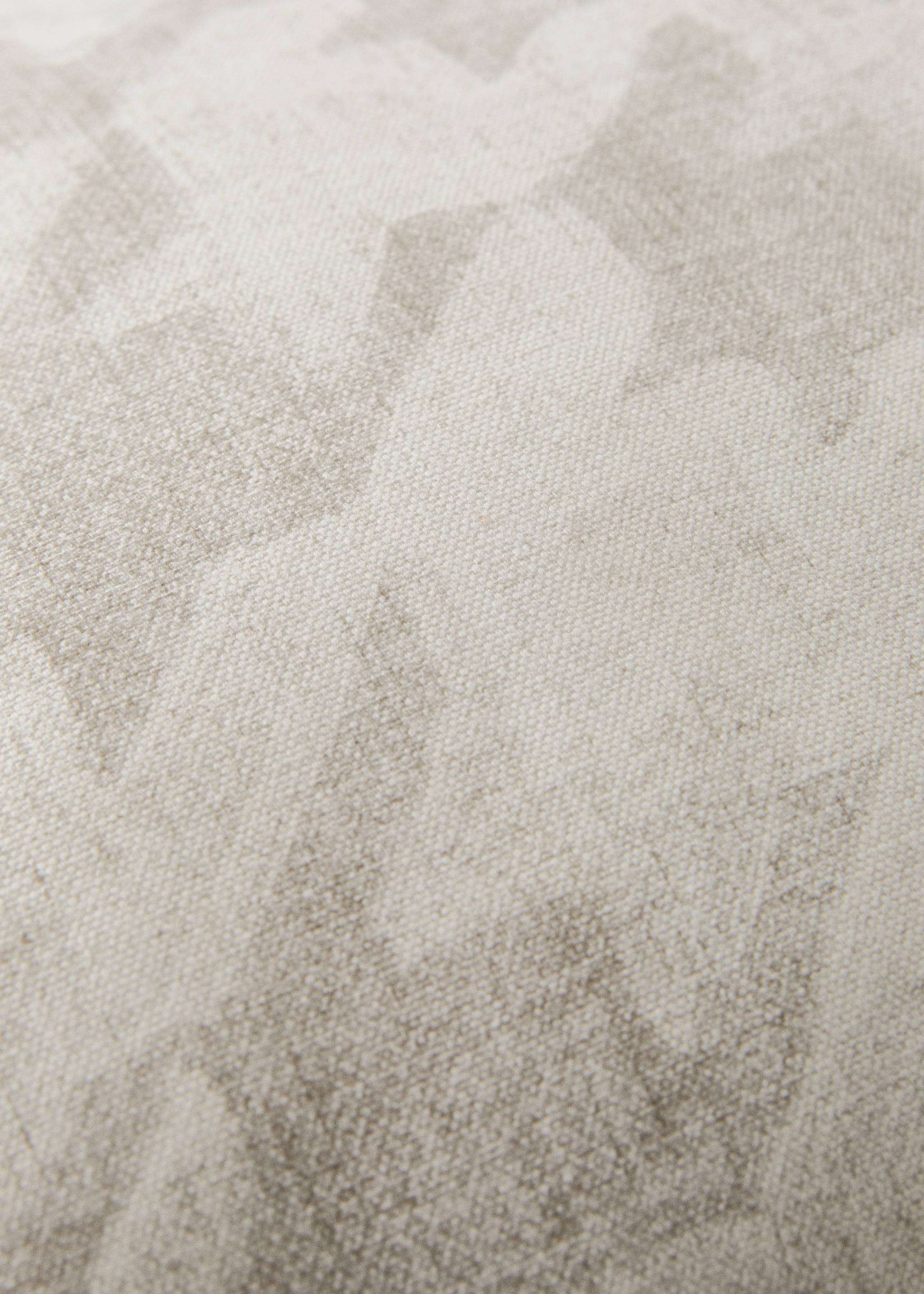 Houndstooth-print cushion cover - Details of the article 3