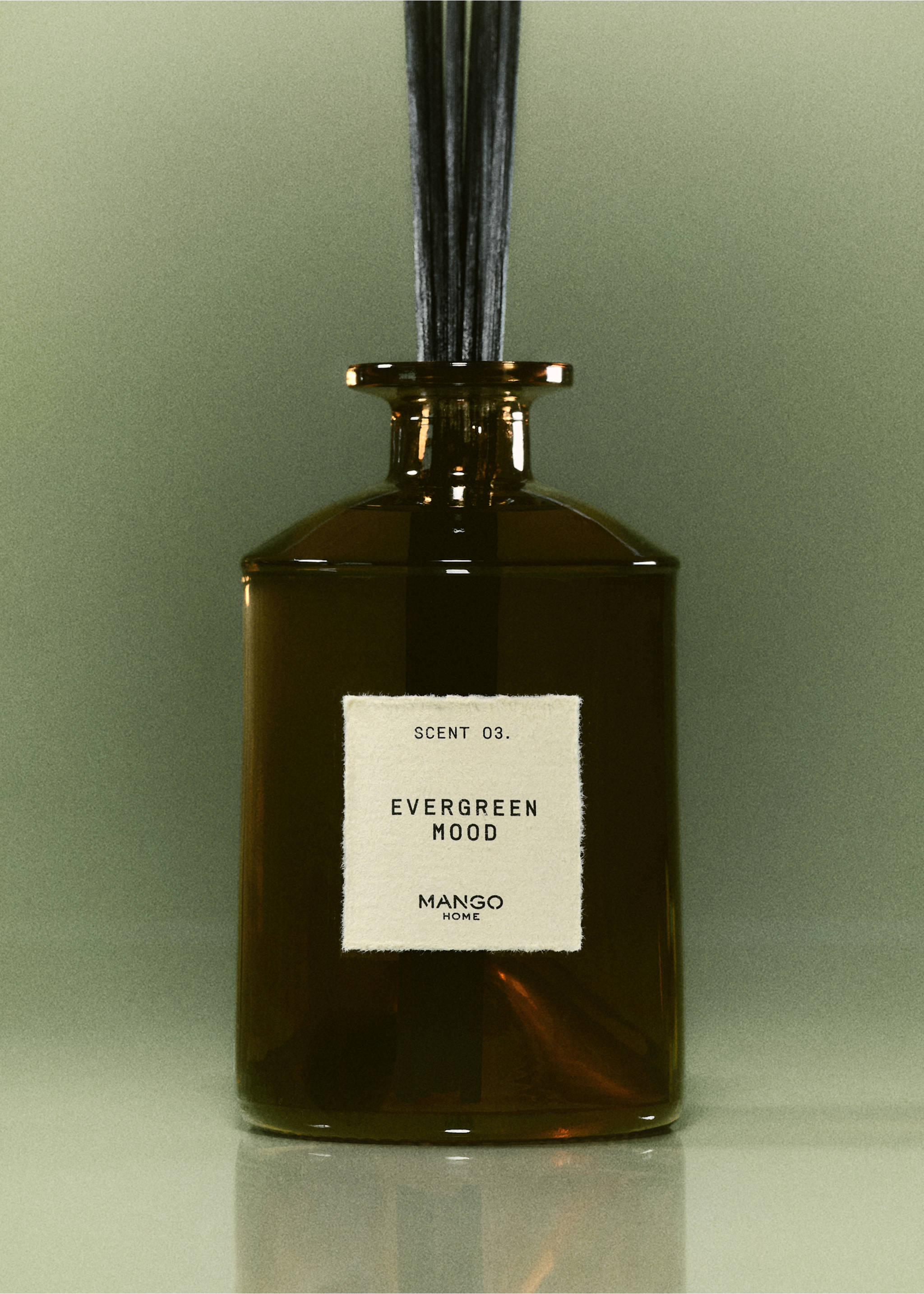 Diffuseur de parfum mikado EVERGREEN MOOD 500 ml - Plan général, Marron. Ref: 17041590-00.