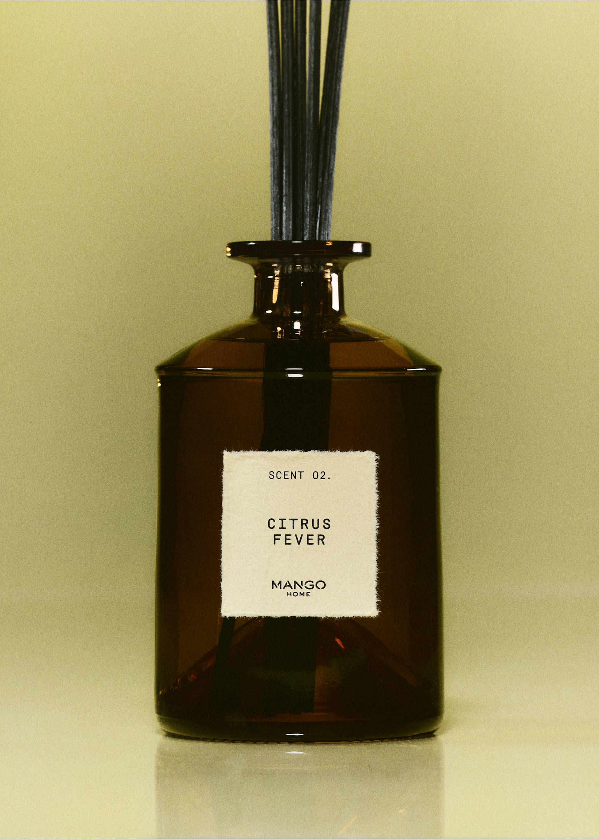 Diffuseur de parfum mikado CITRUS FEVER 500 ml - Plan général, Marron. Ref: 17041591-00.