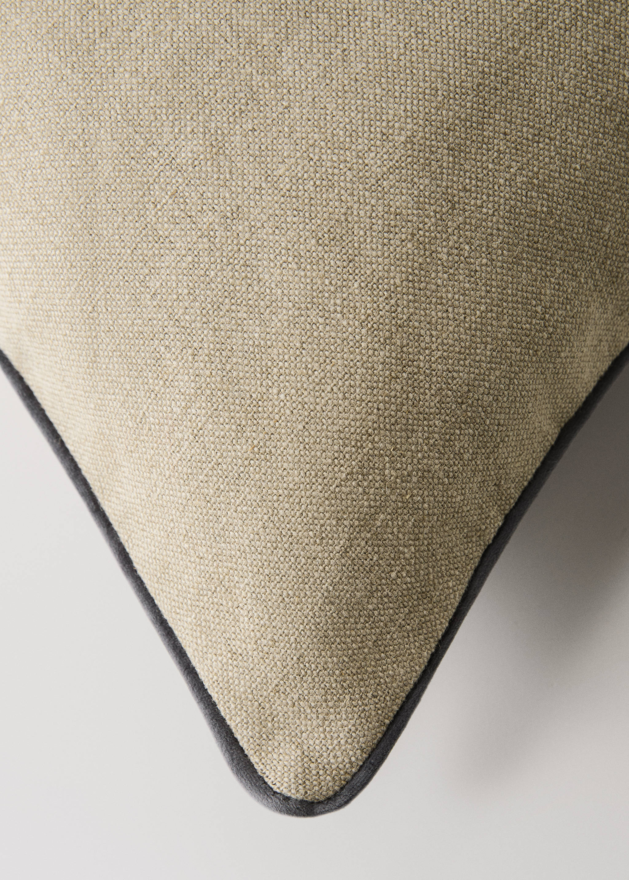 Leinen-Kissenhülle mit Blumenprint 50x50 cm - Detail des Artikels 3