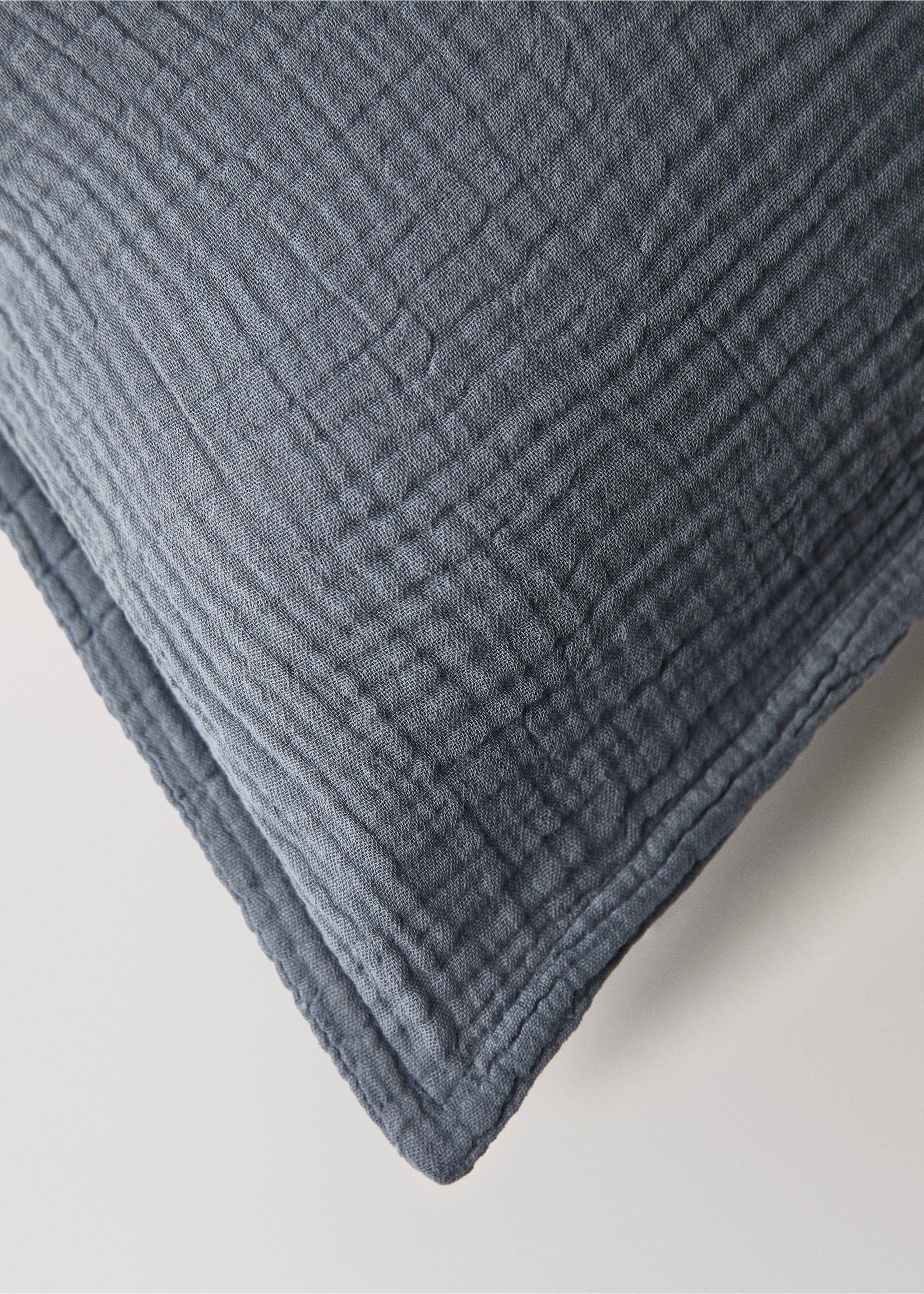 Kuddfodral fär barn i bomullsväv 30x40 cm - Detaljer om artikeln 4, Bläckblå. Ref: 17041595-00.