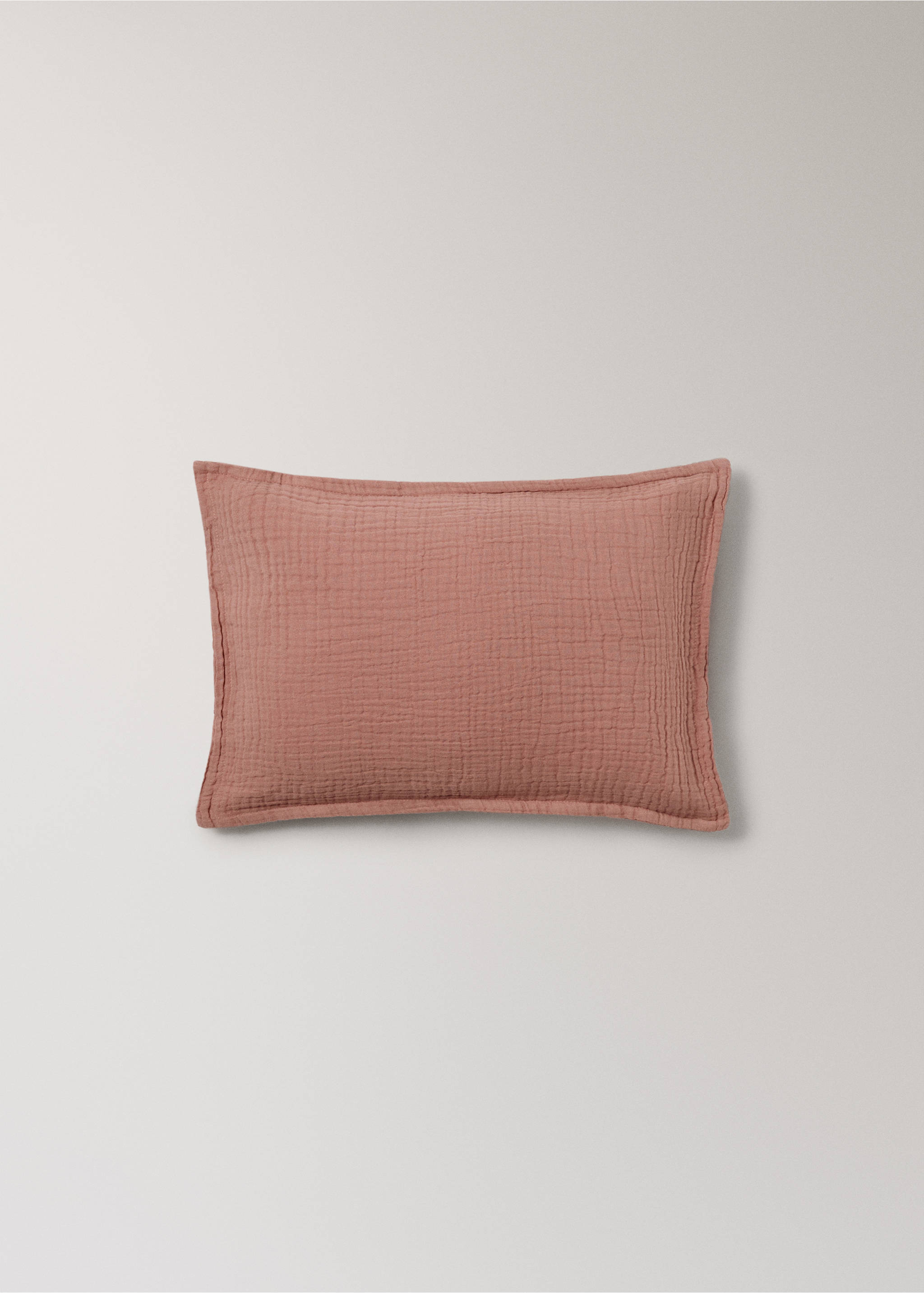 Gauze children's cushion cover 30x40 cm - Article without model, Cherry. Ref: 17041595-00.