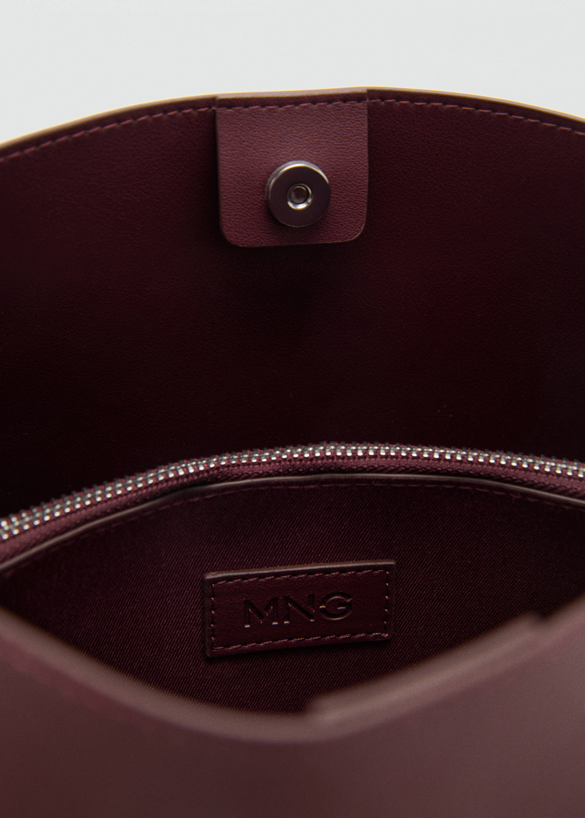 Mini shopper bag with buckle - Details of the article 4