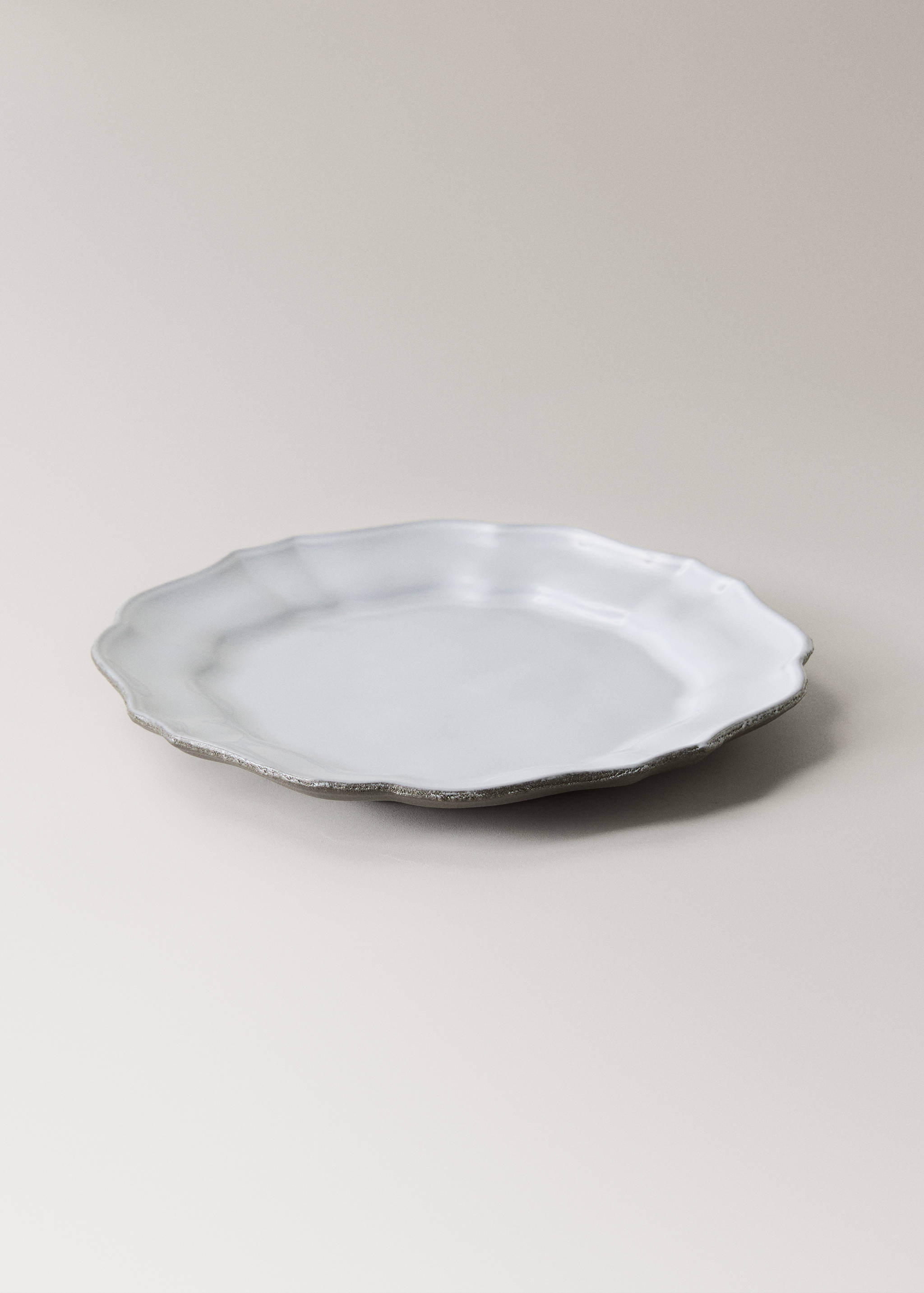 Dessertteller aus recyceltem Gres - Detail des Artikels 2