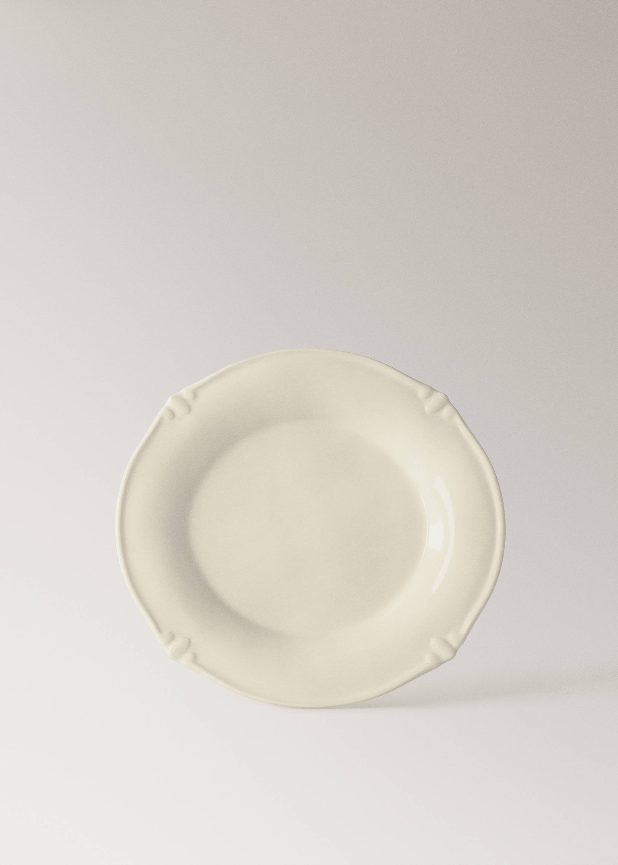 Ovaler Steingut-Teller - Artikel ohne Model