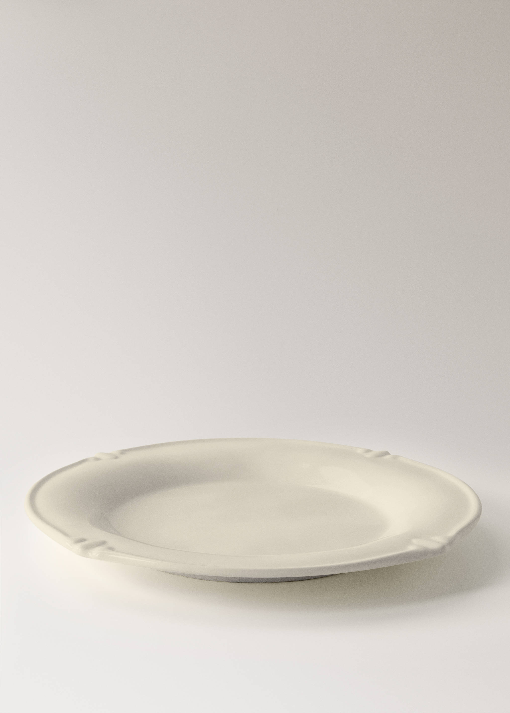 Ovaler Steingut-Teller - Detail des Artikels 1