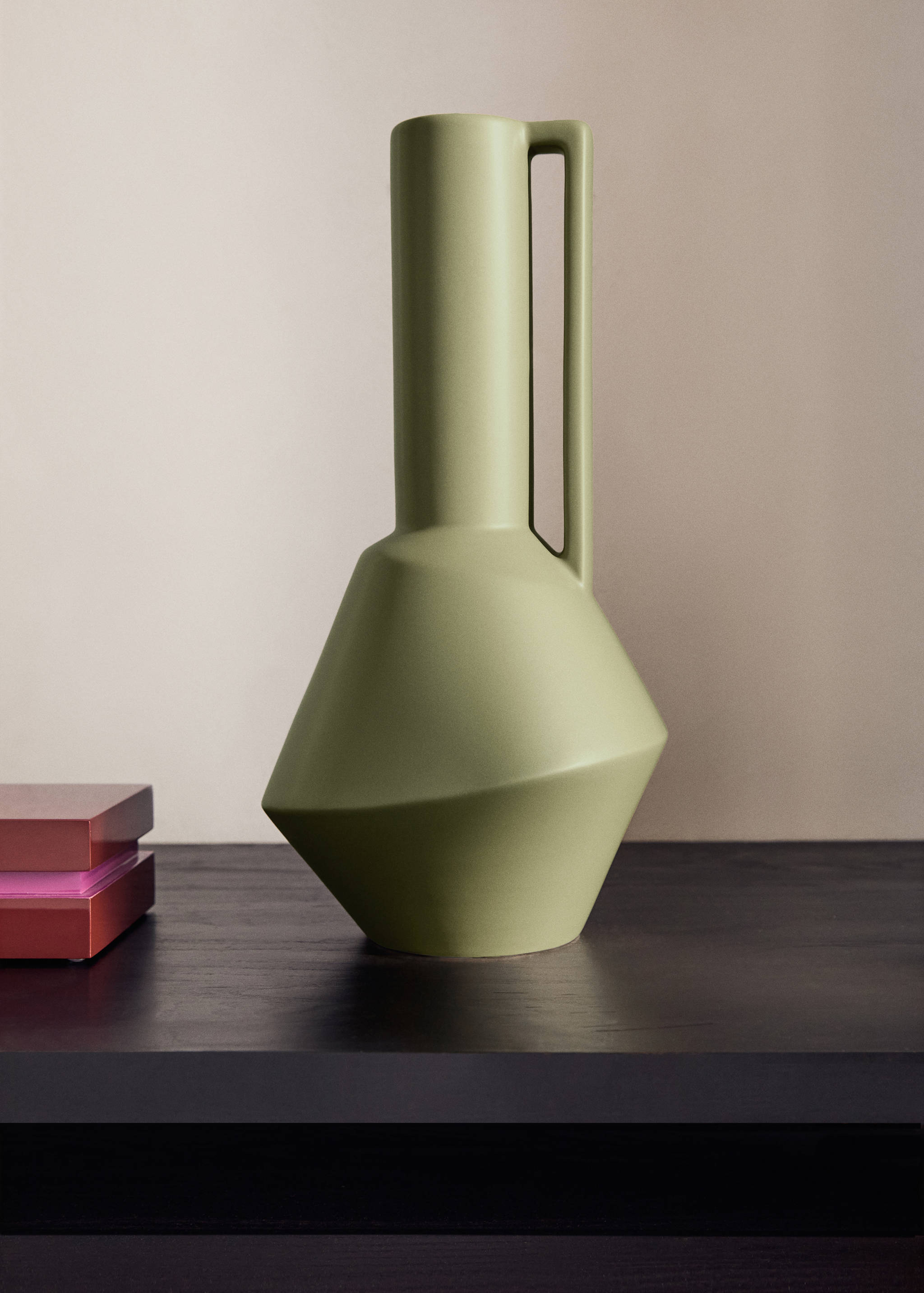 Wazon z fajansu z uchwytem - Plan ogólny