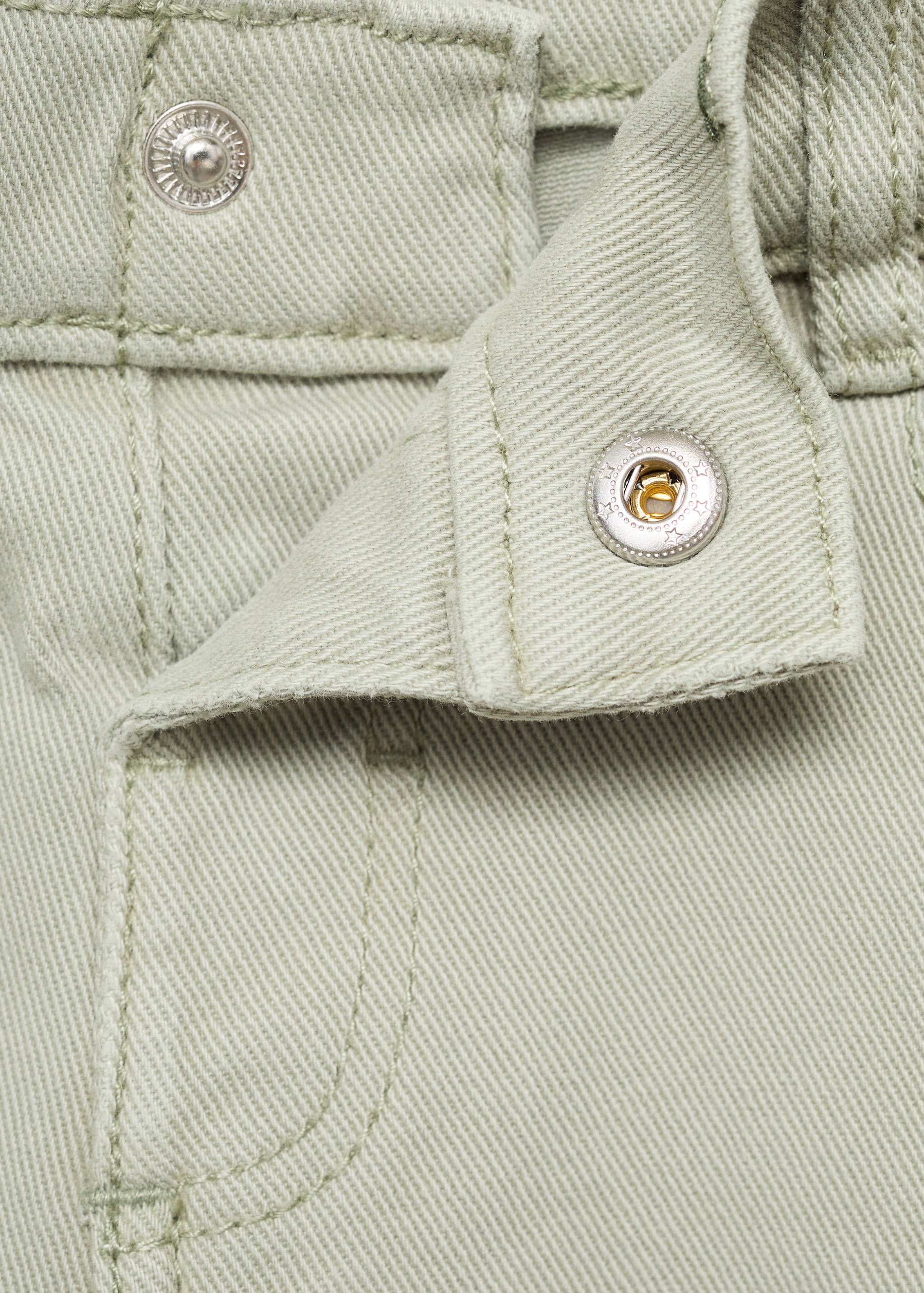 Gerade Jeans mit Umschlag - Detail des Artikels 8