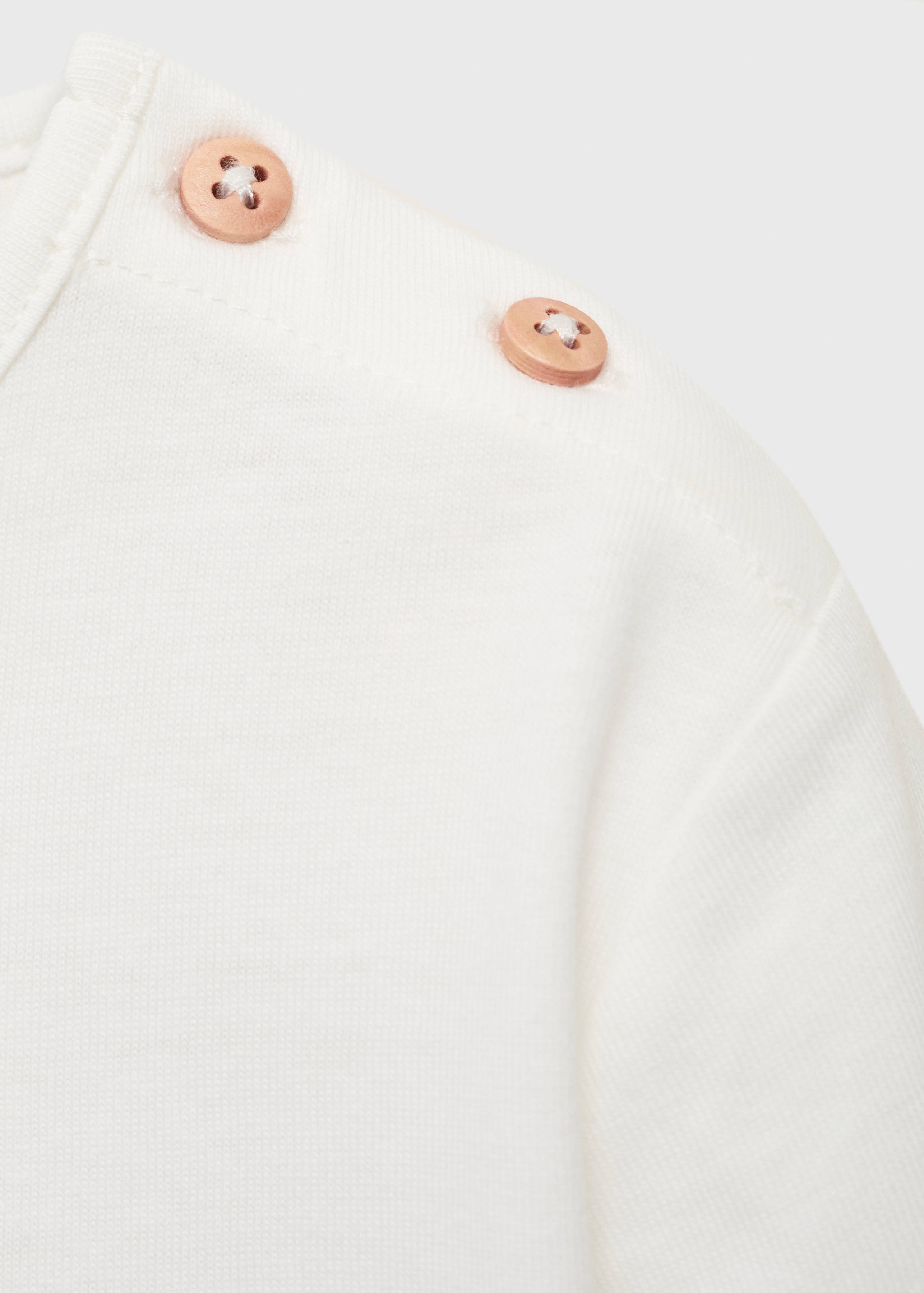 Embroidered printed T-shirt - Details of the article 0