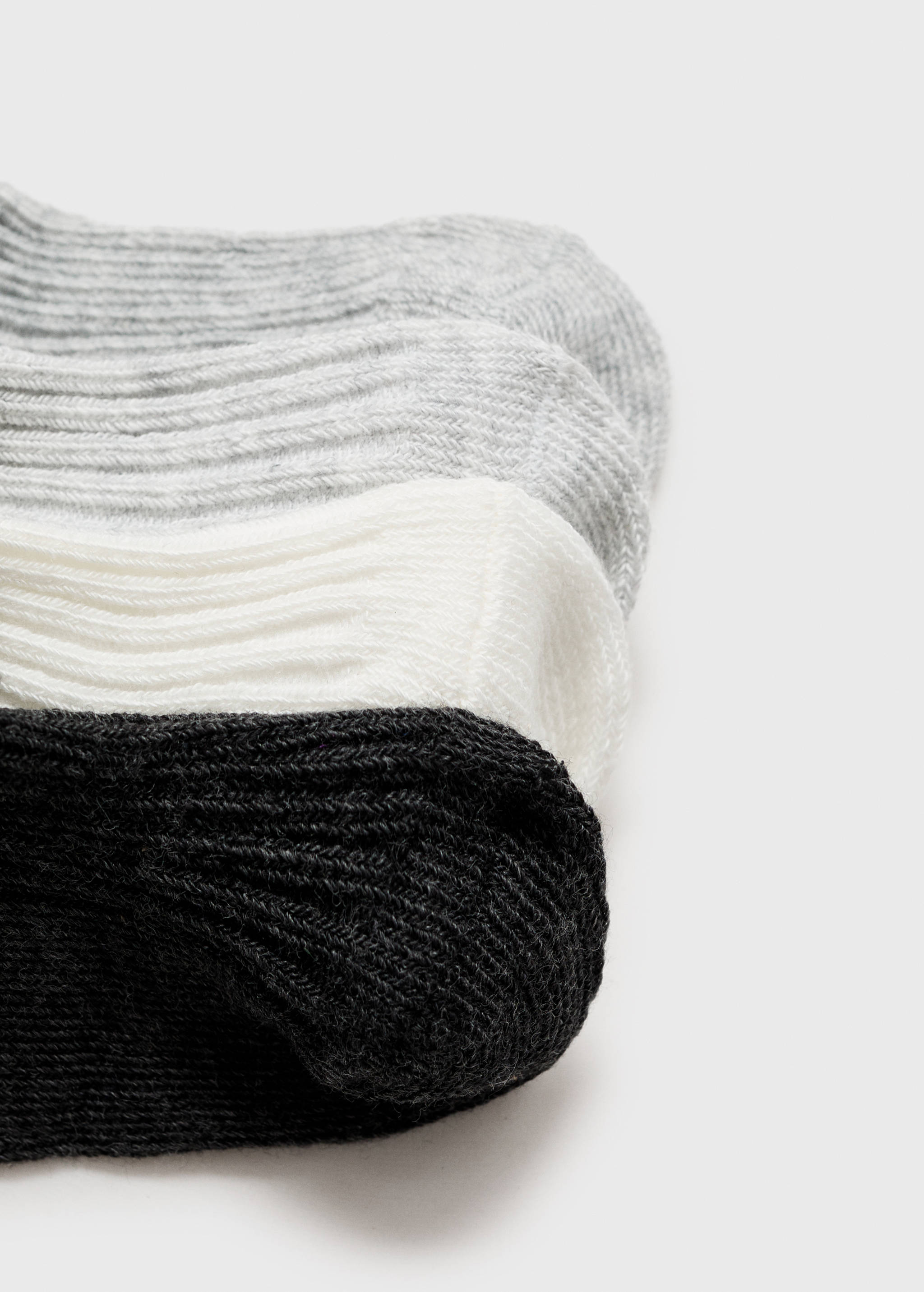 4 pack ribbed socks - Details of the article 0