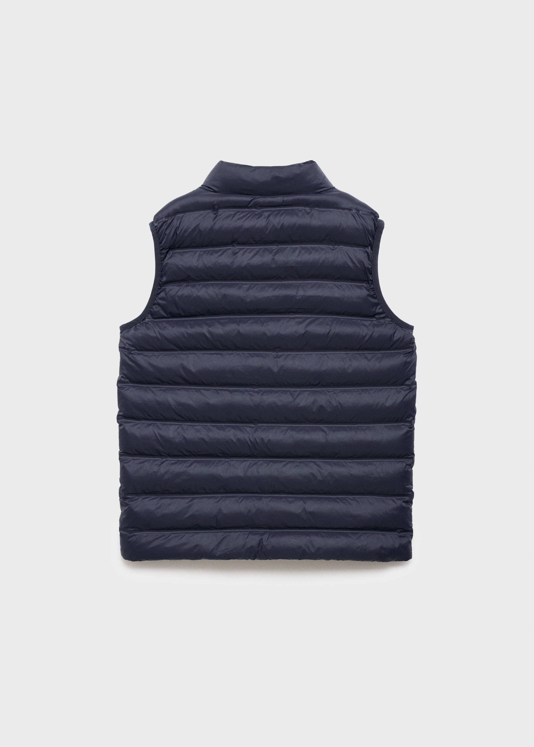 Quilted gilet - Reverse of the article