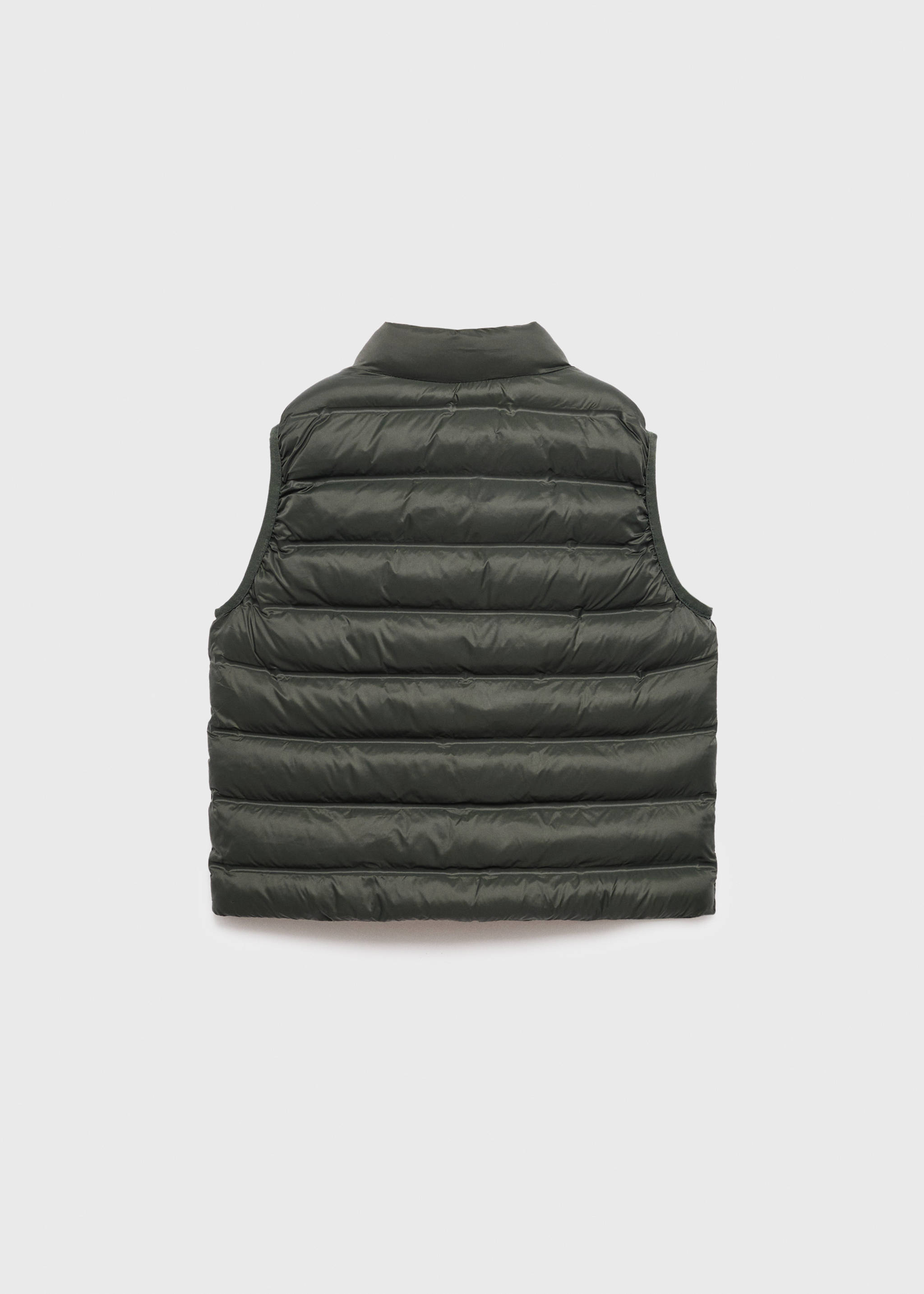Quilted gilet - Reverse of the article