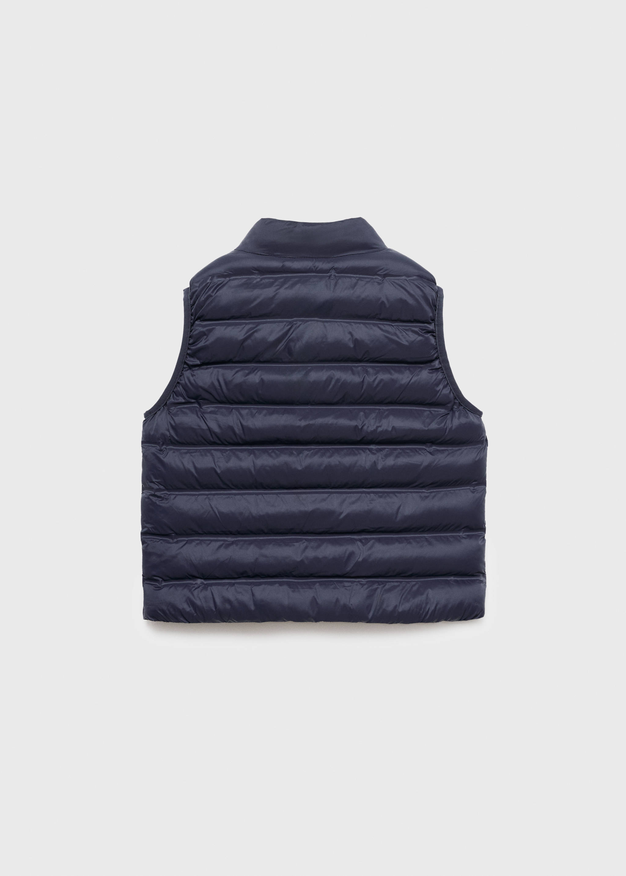 Quilted gilet - Reverse of the article