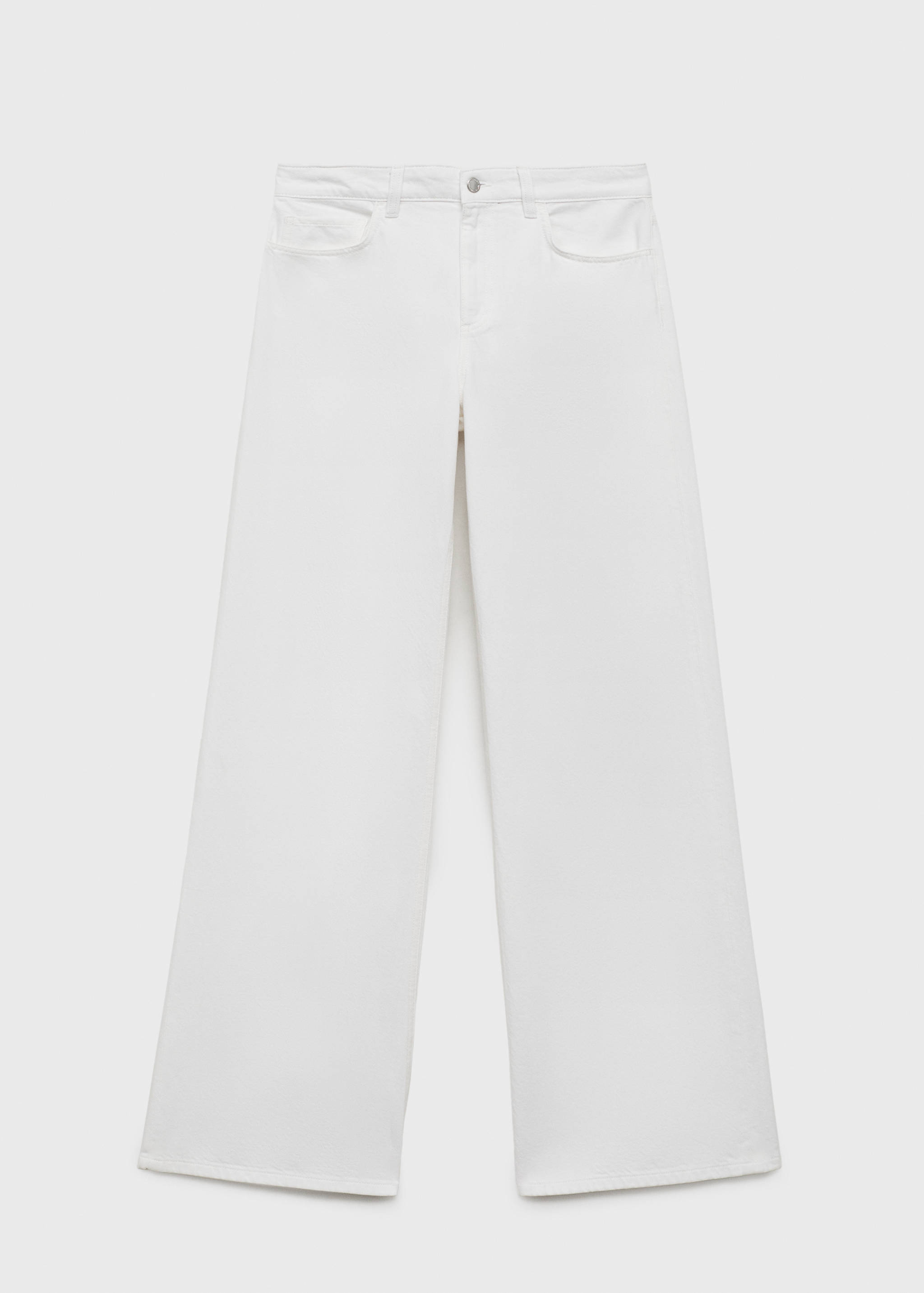 Jeans wide leg tiro bajo - Artículo sin modelo