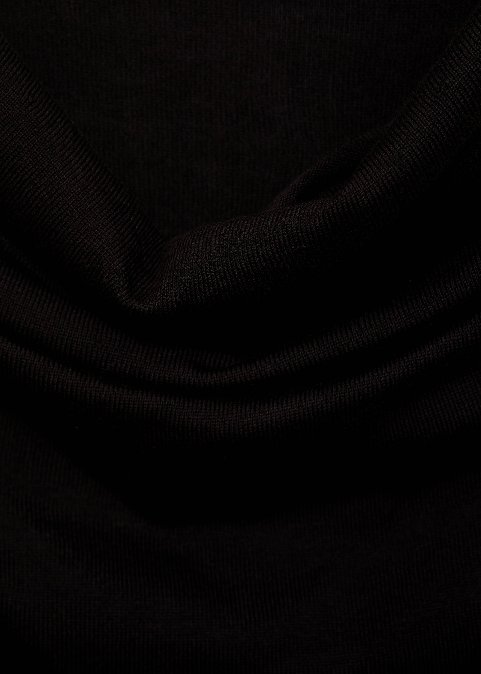 Draped knitted top - Details of the article 8