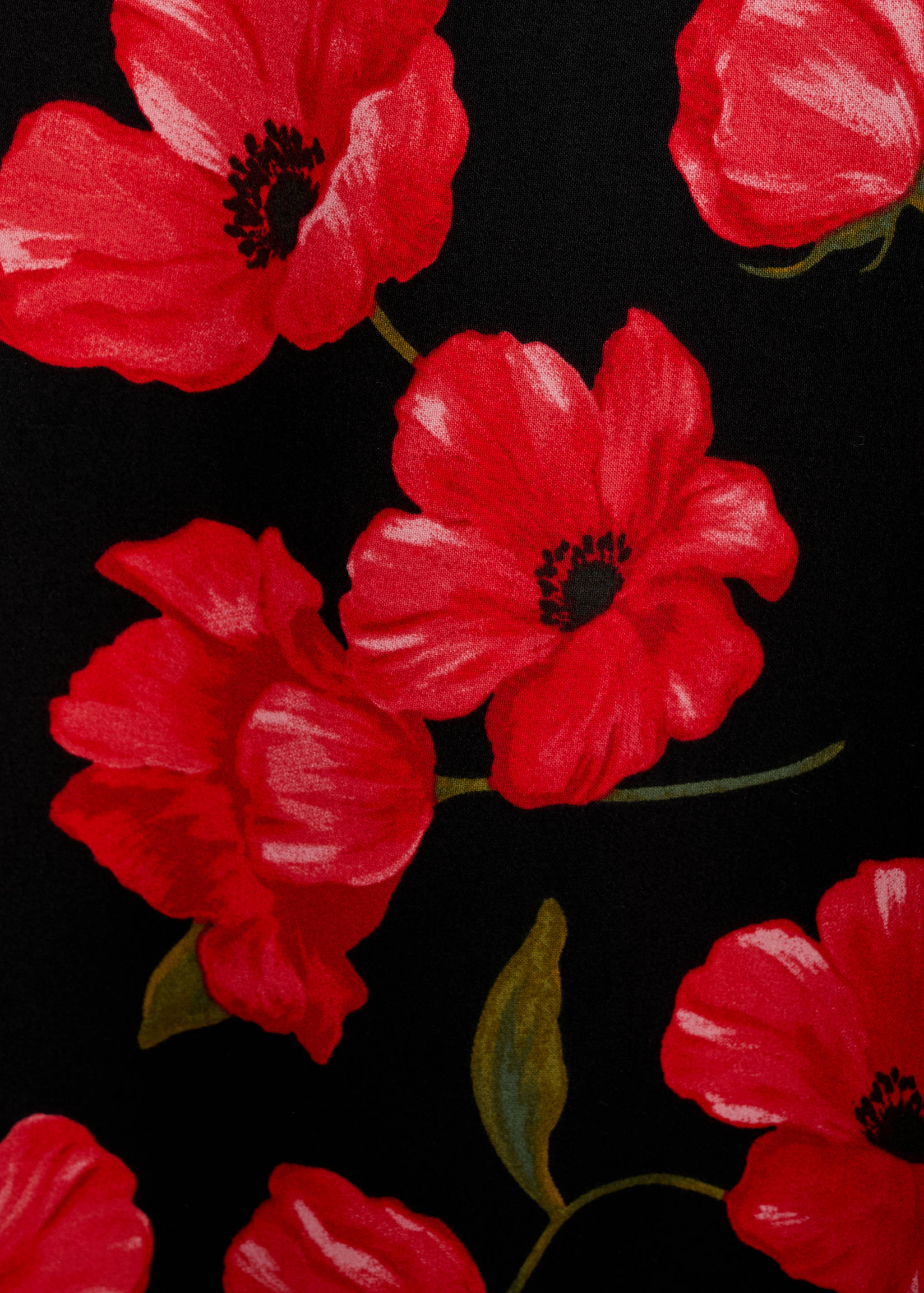 Rok A-line cetak bunga - Rincian barang 0