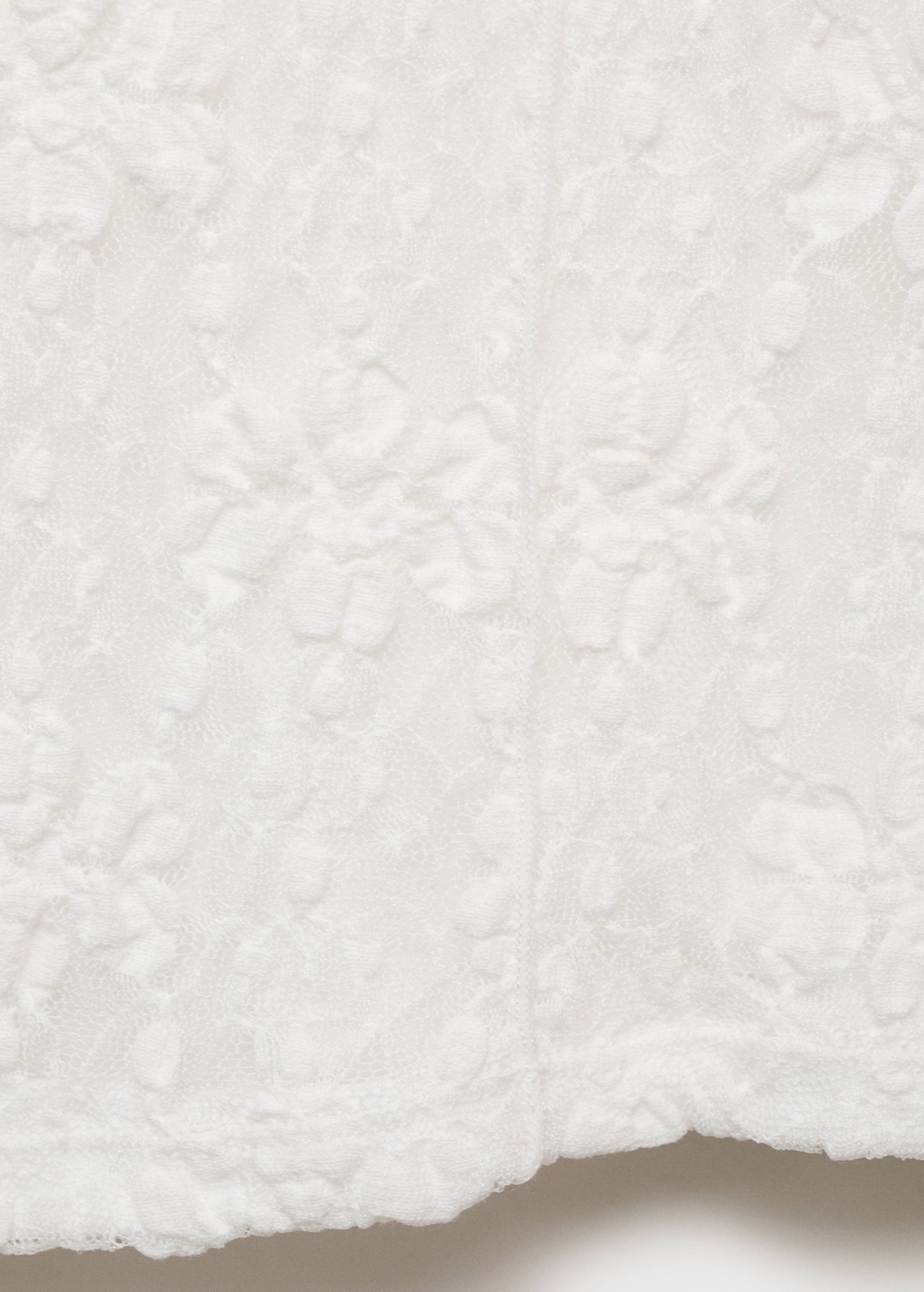 Lace strap T-shirt - Details of the article 0