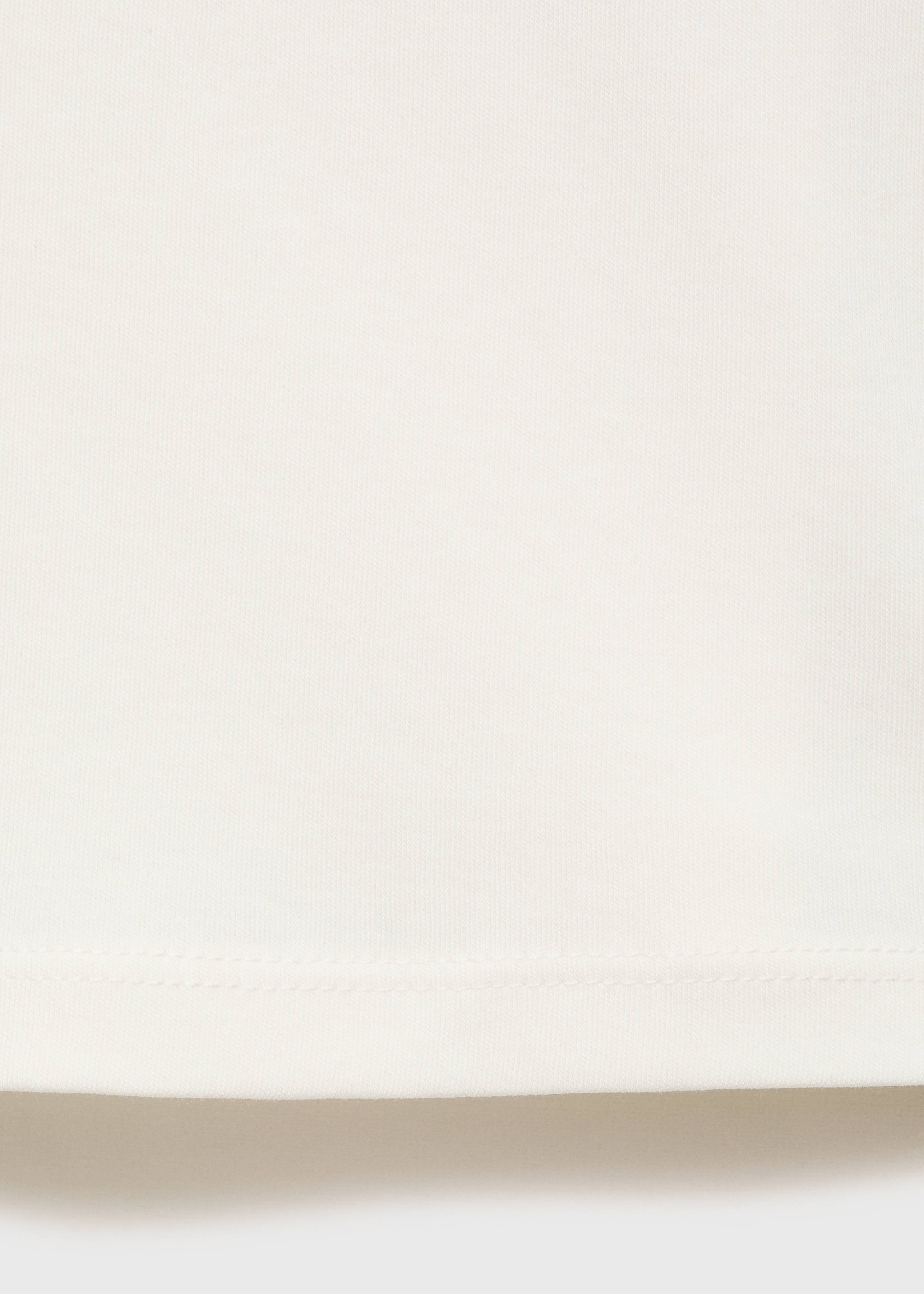 Floral-embroidered cotton t-shirt - Details of the article 0