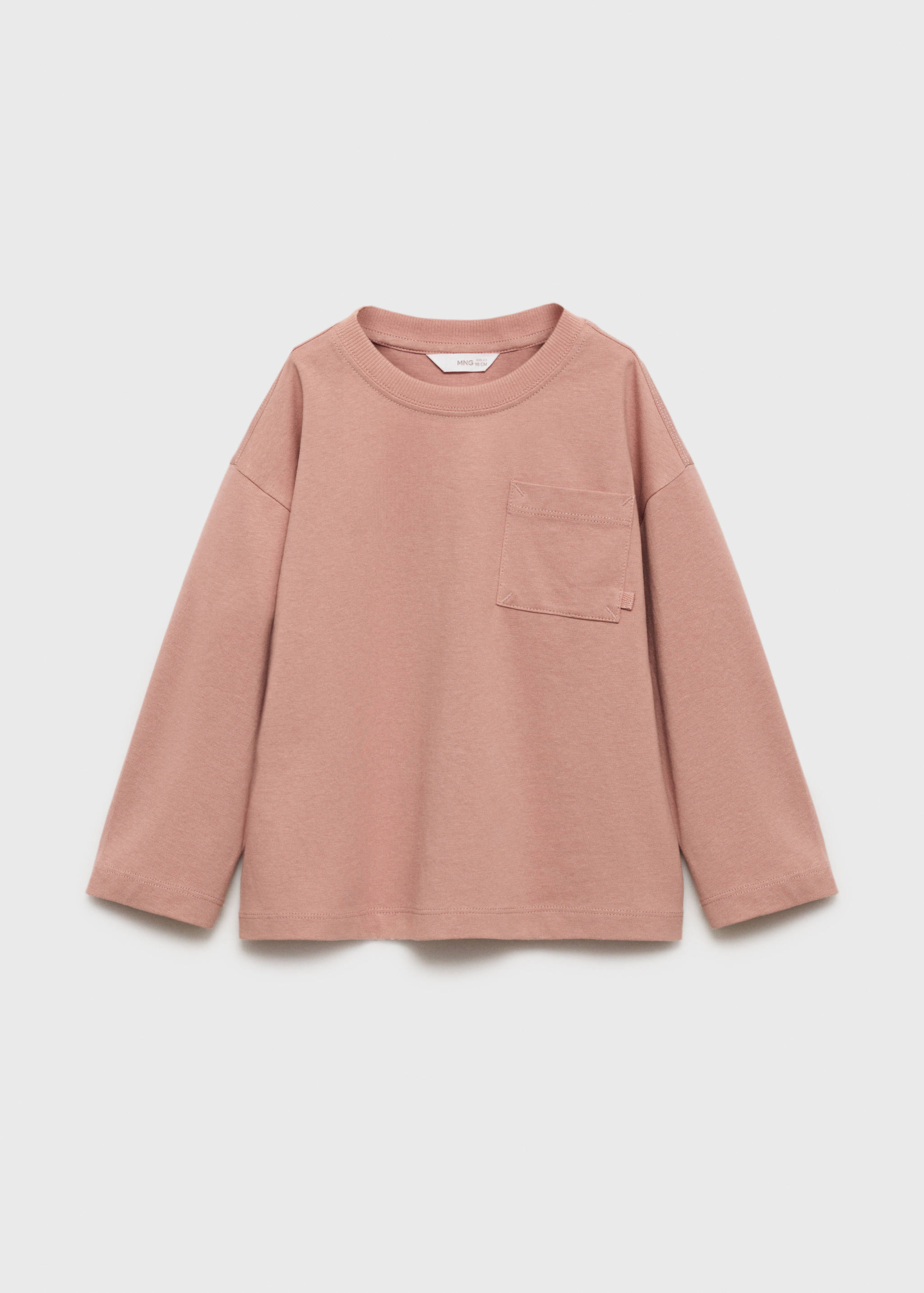 Pocket cotton T-shirt - Article without model